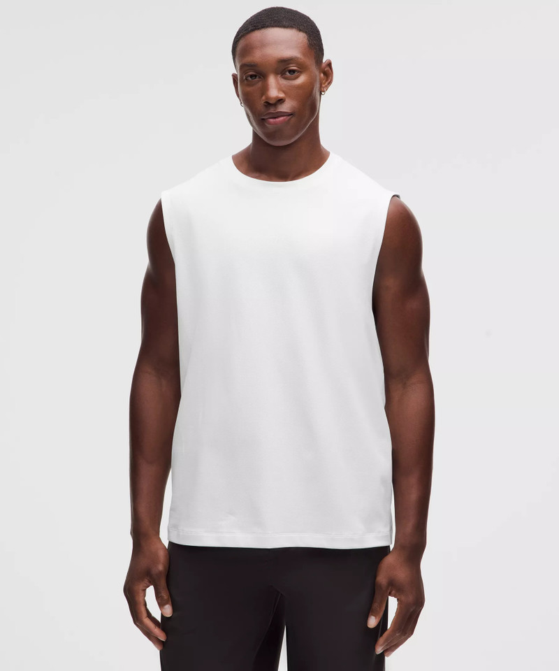Mesh Soft Jersey Sleeveless Tank Top 1