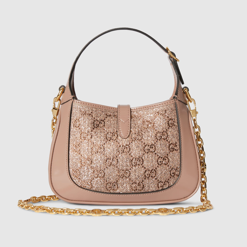 Gucci Jackie 1961 crystal mini bag 6