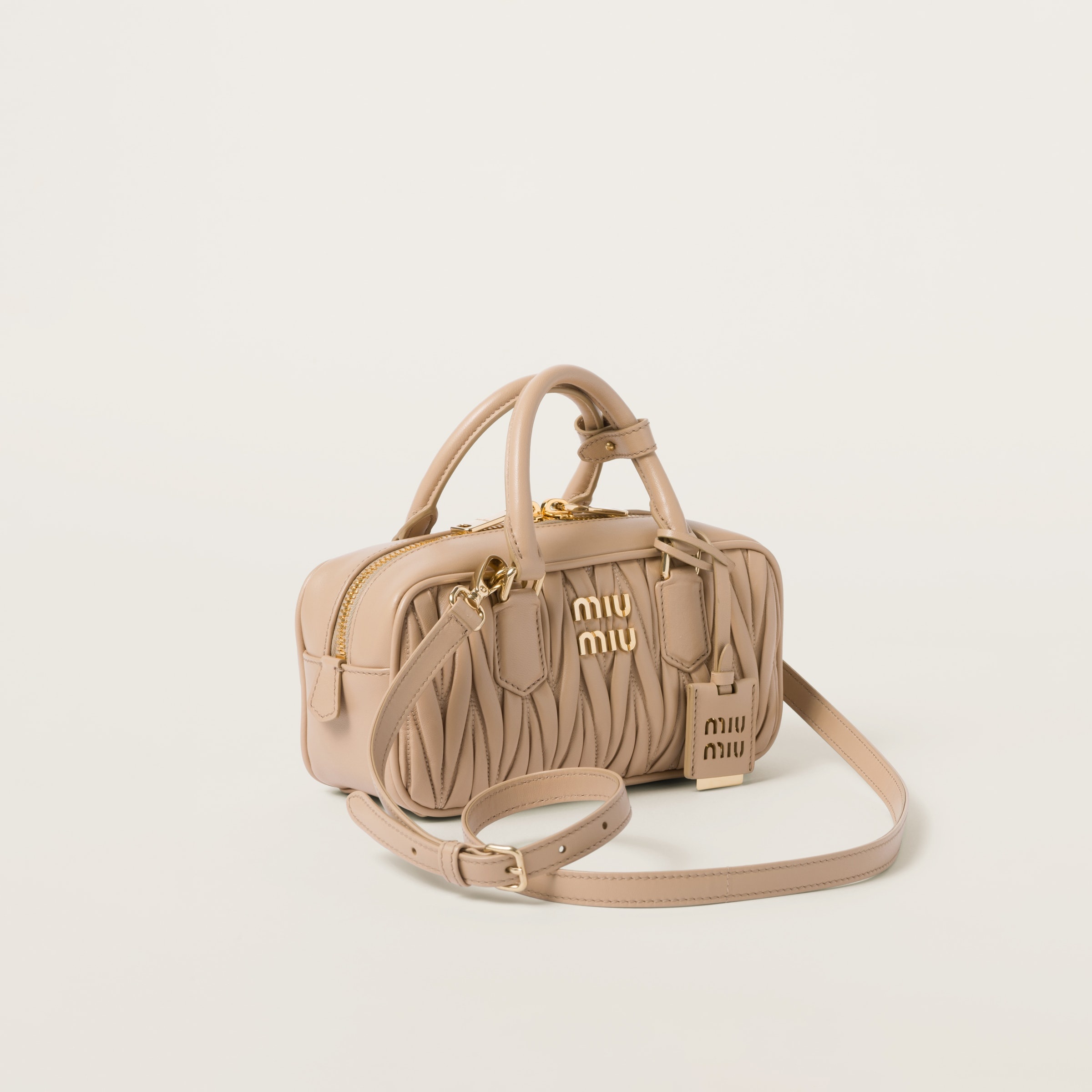 Arcadie matelassé nappa leather bag - 3