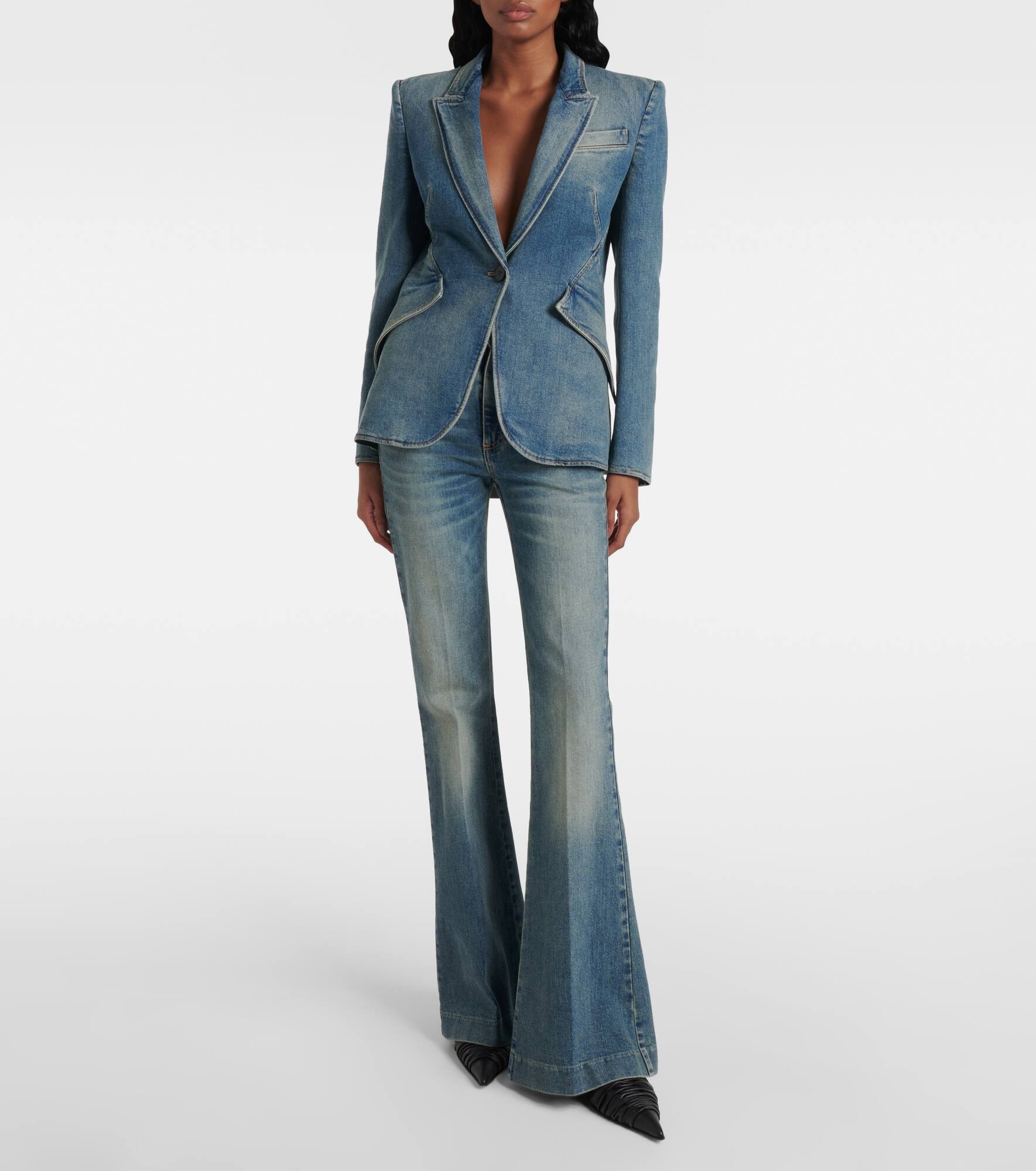 Denim blazer - 2