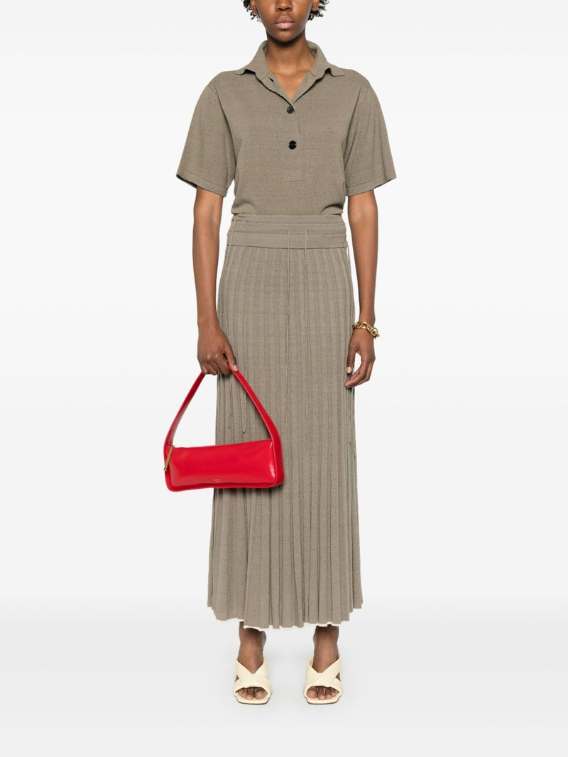 CHRISTOPHER ESBER pleated maxi skirt outlook
