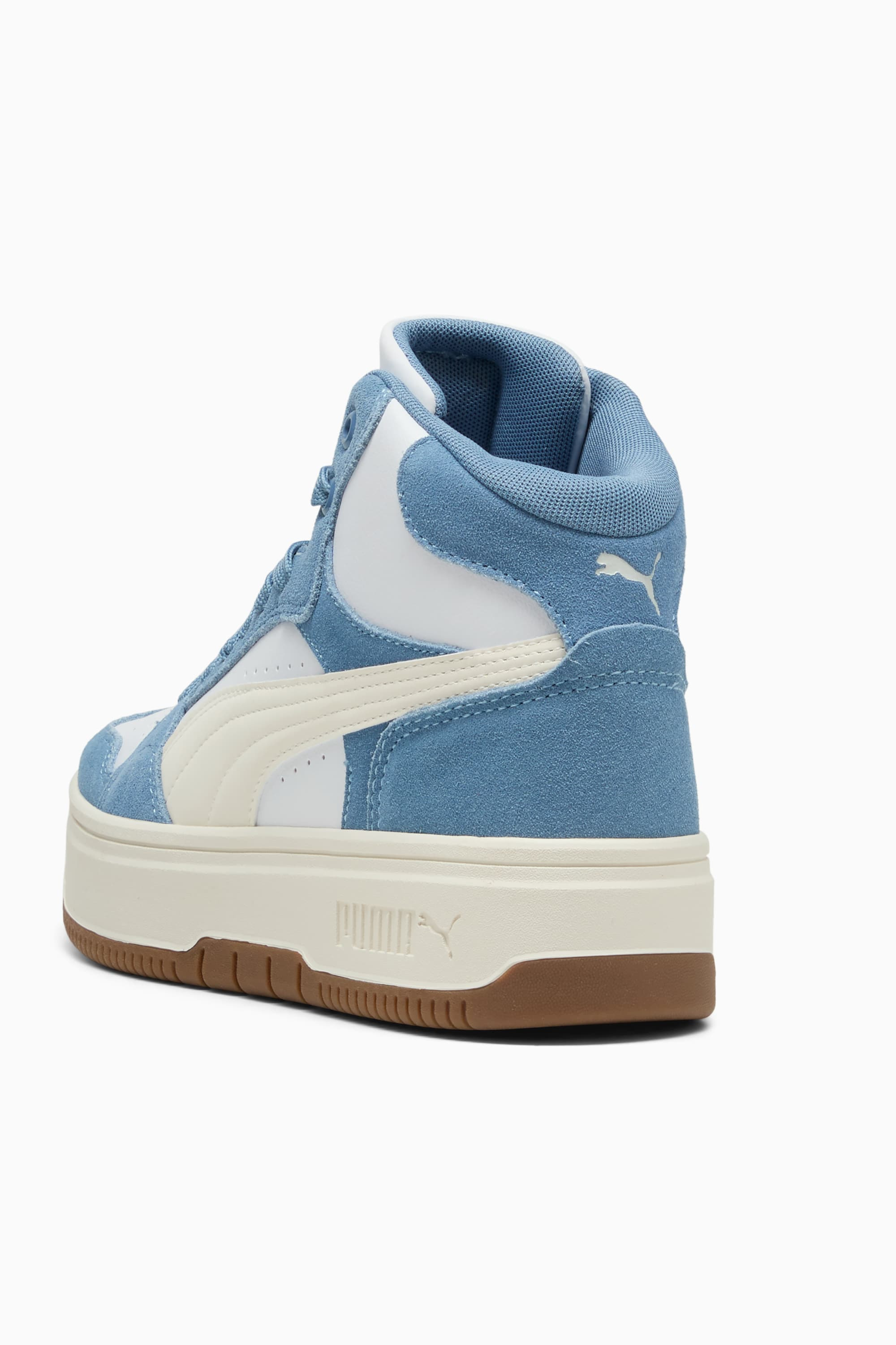 Rebound Femme Mid Suede Women's Platform Sneakers - 3