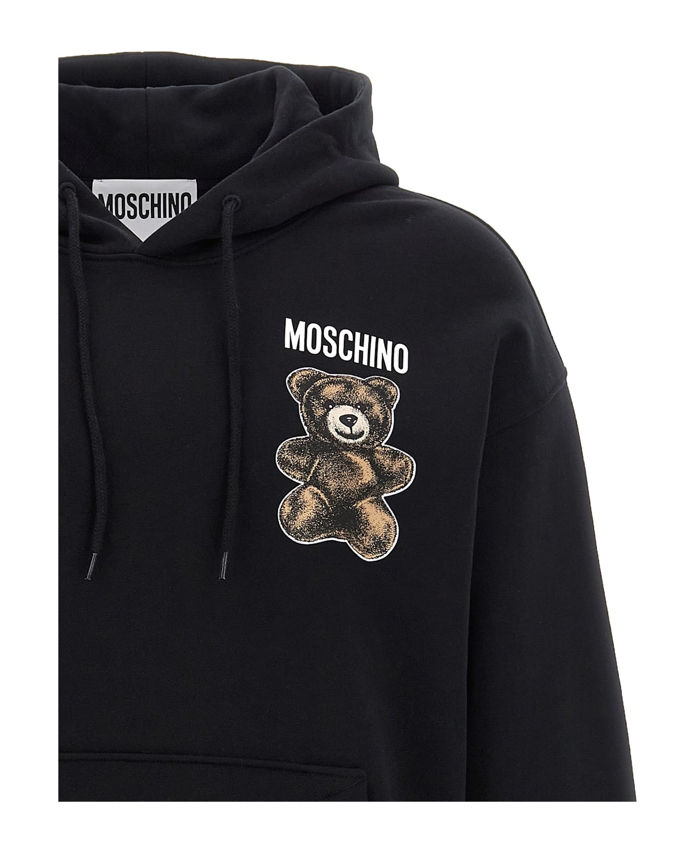 'teddy' Print Hoodie - 3