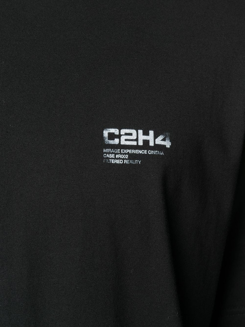 layered logo print T-shirt 5