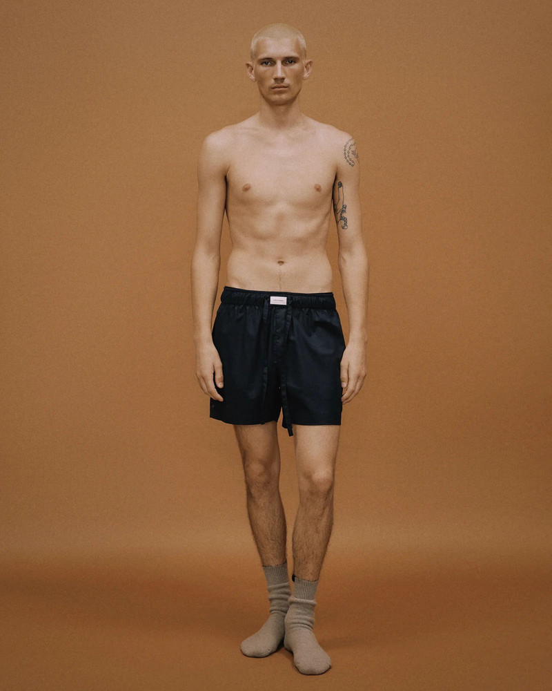 entire studios PAJAMA SHORT BLACK outlook