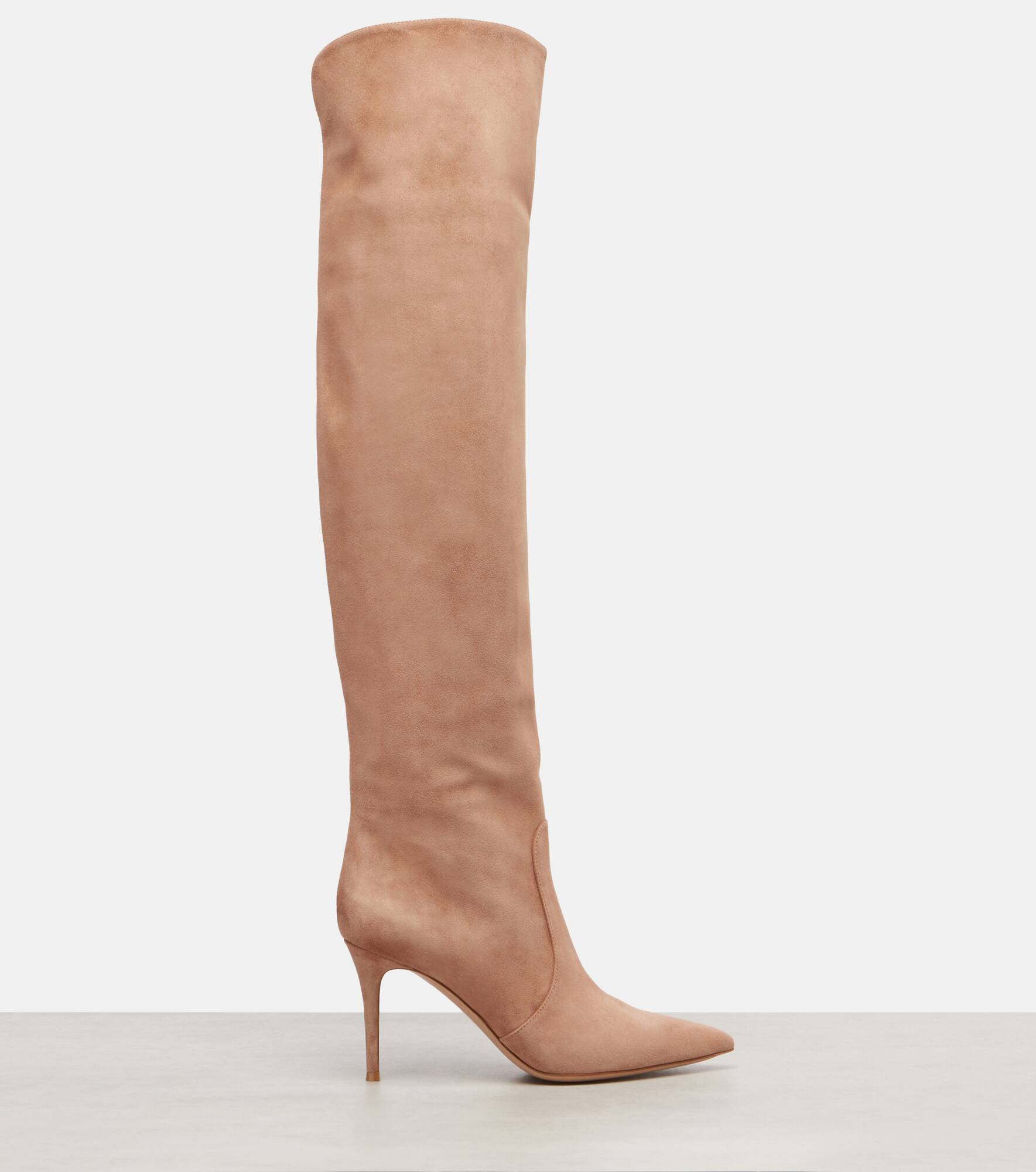 Hansen 85 leather knee-high boots - 4