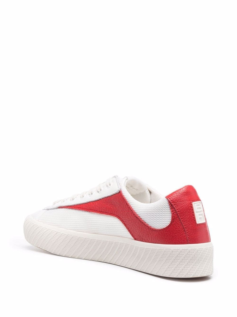 contrasting-panel sneakers 3