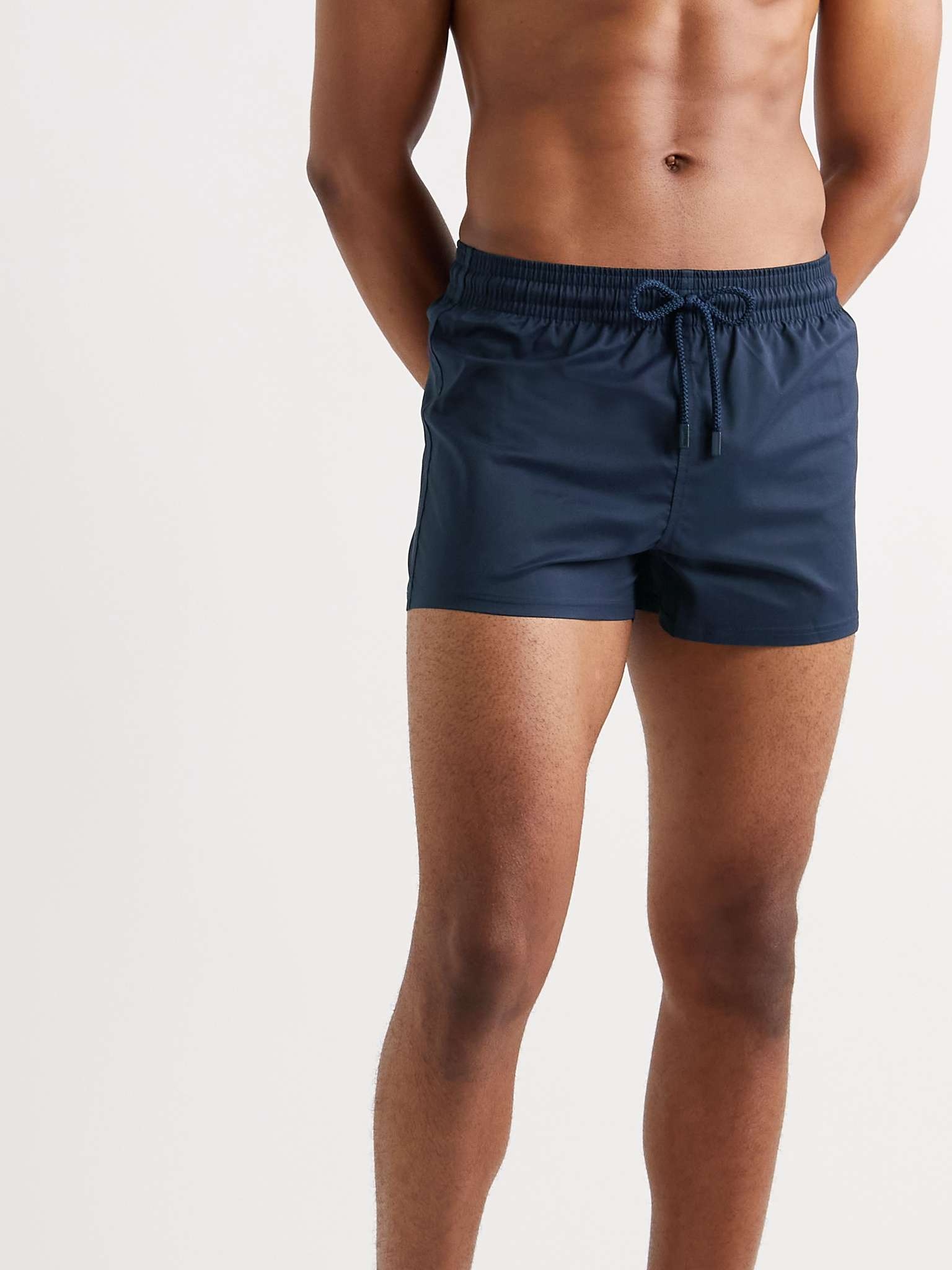 Slim-Fit Short-Length Swim Shorts - 3