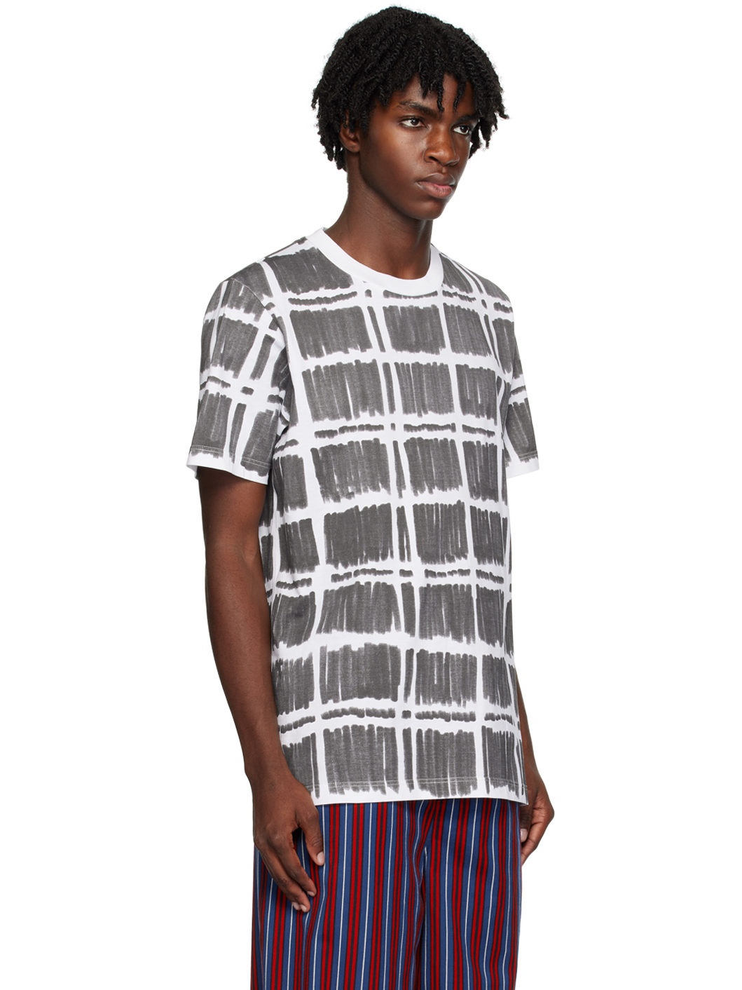 Black Check T-Shirt - 2