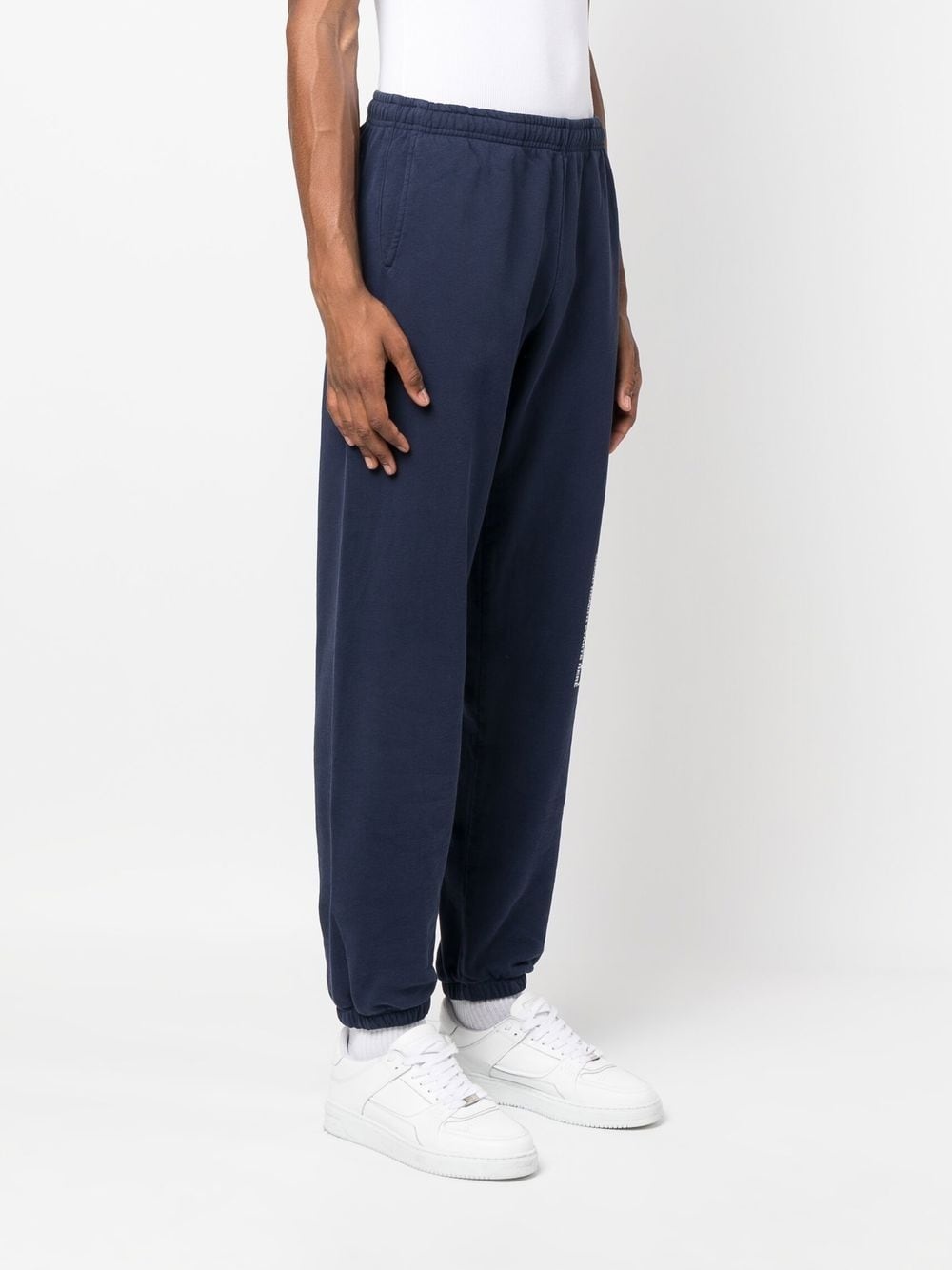 logo-print detail track pants - 4