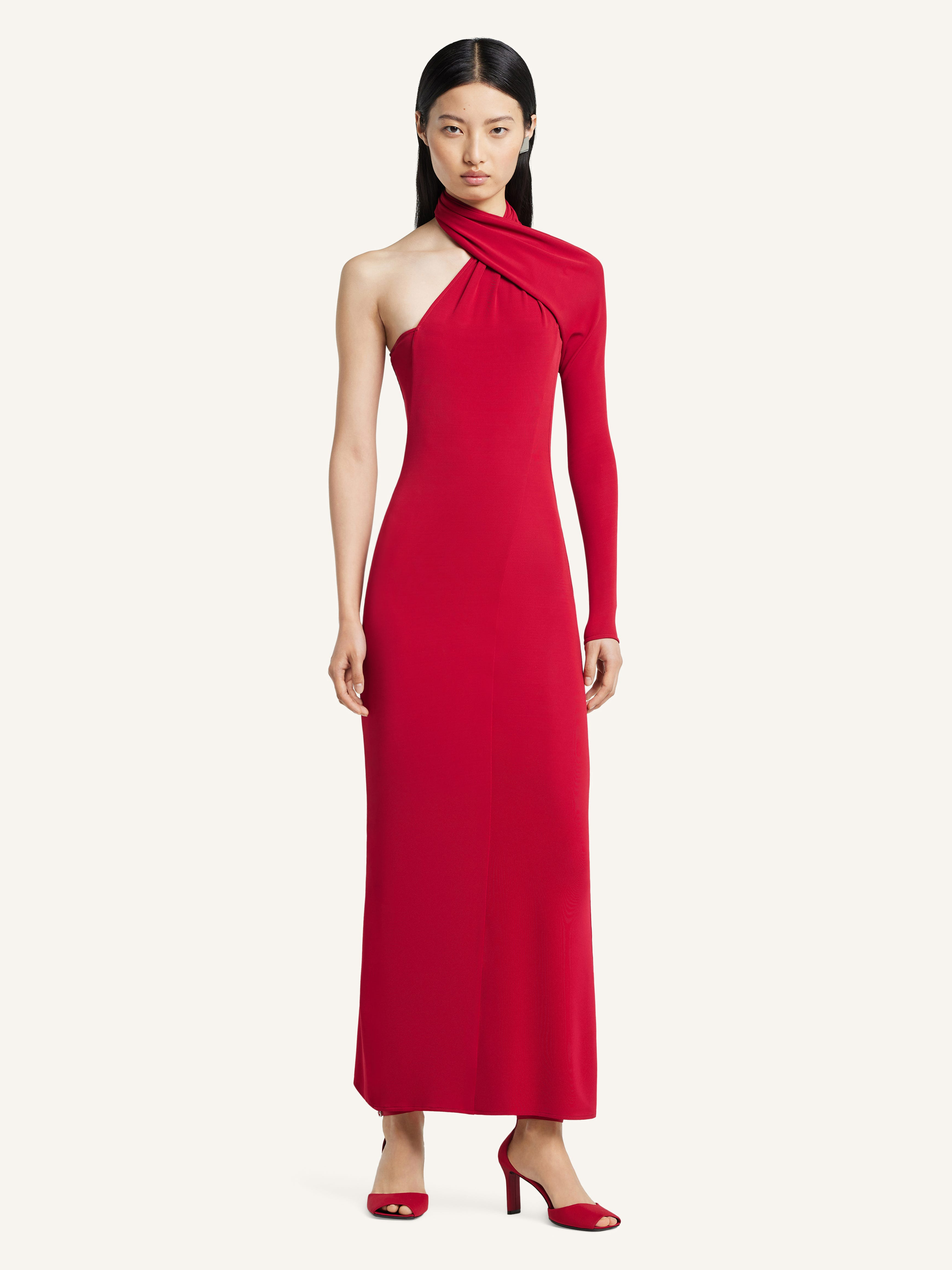 WRAPPED JERSEY DRESS - 2