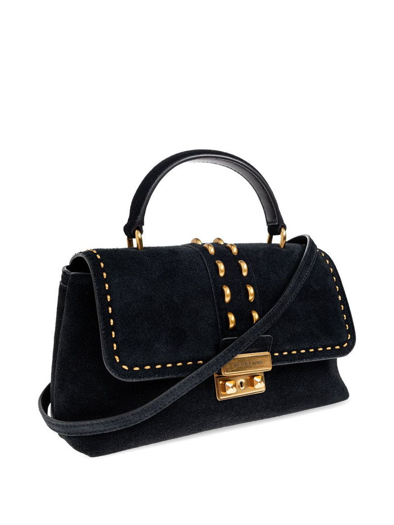 medium Tribeca studded top-handle satchel 4