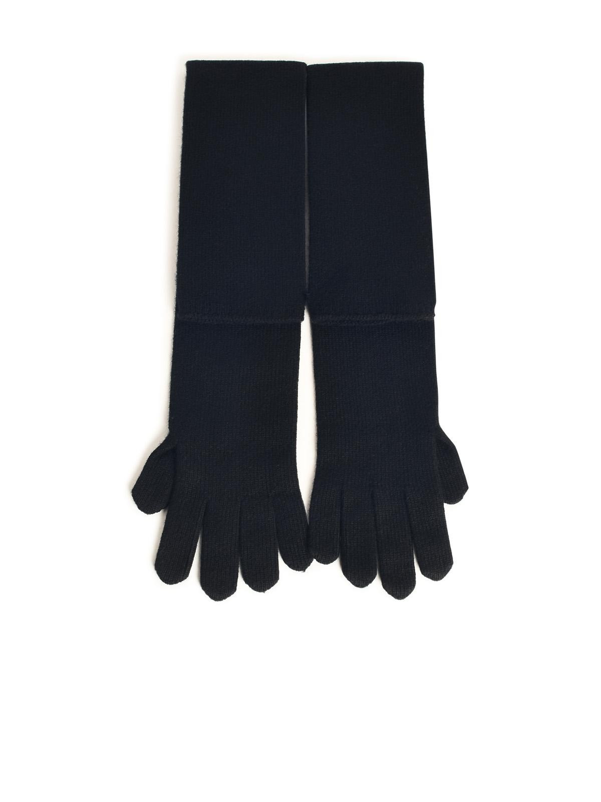 Max Mara 'Timor' Black Cashmere Gloves Women - 2