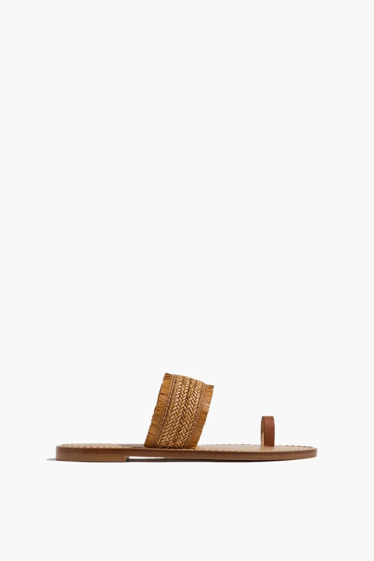 The Shela Sandal in Ochre - 1