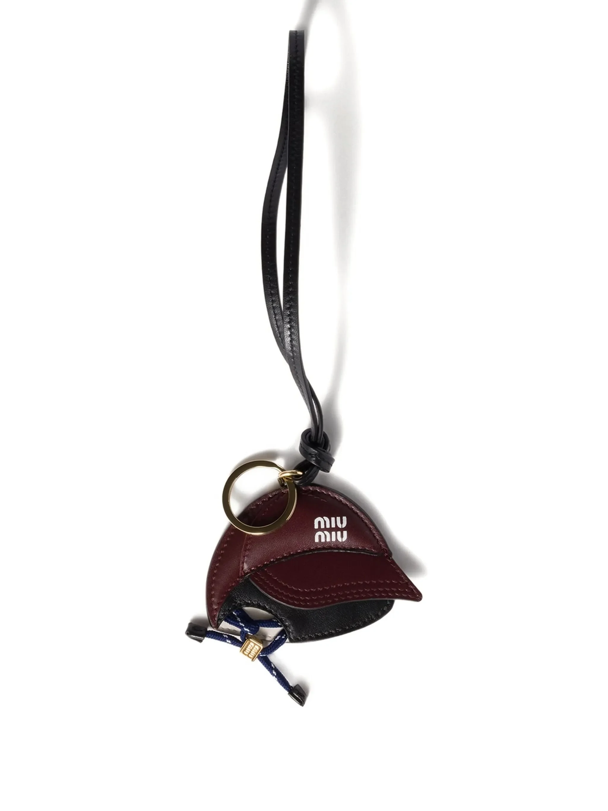 Miu Miu Leather Keyring - 1