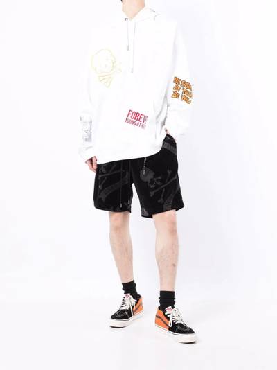 MASTERMIND WORLD velour logo shorts outlook