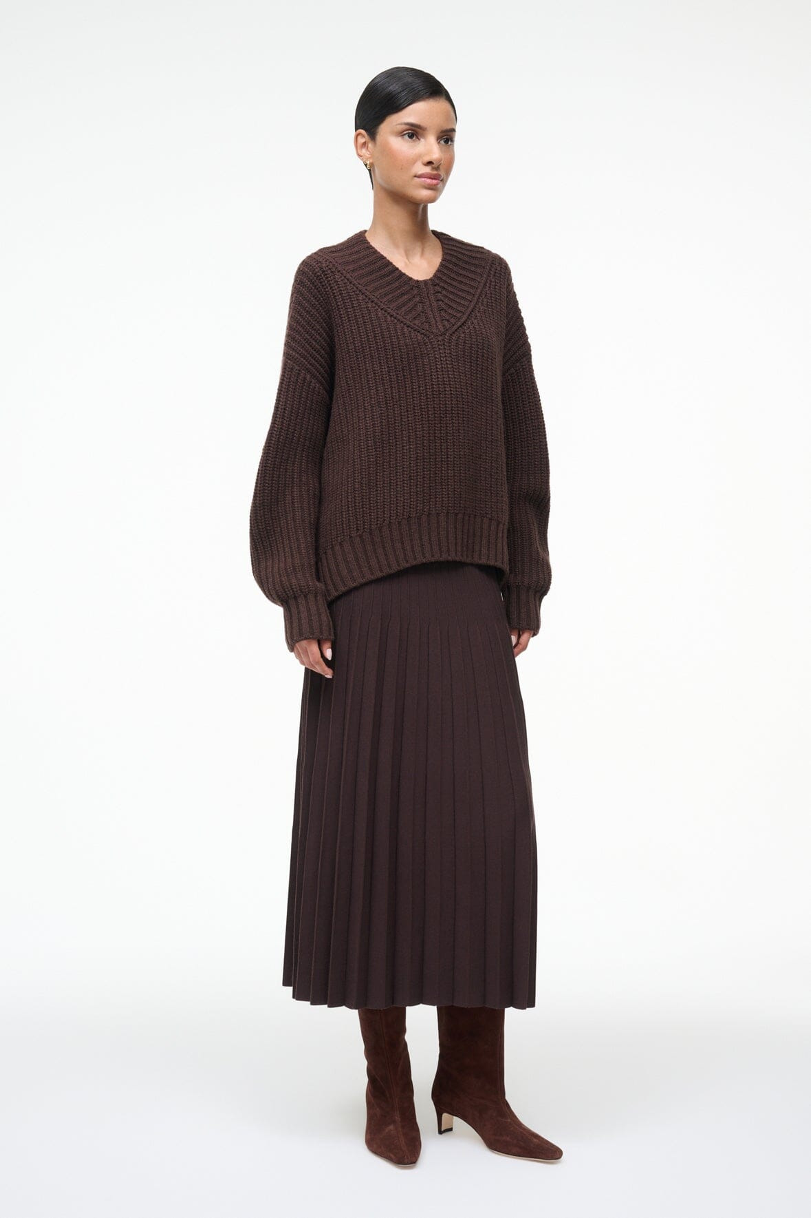 STAUD LENA SKIRT EARTH - 4
