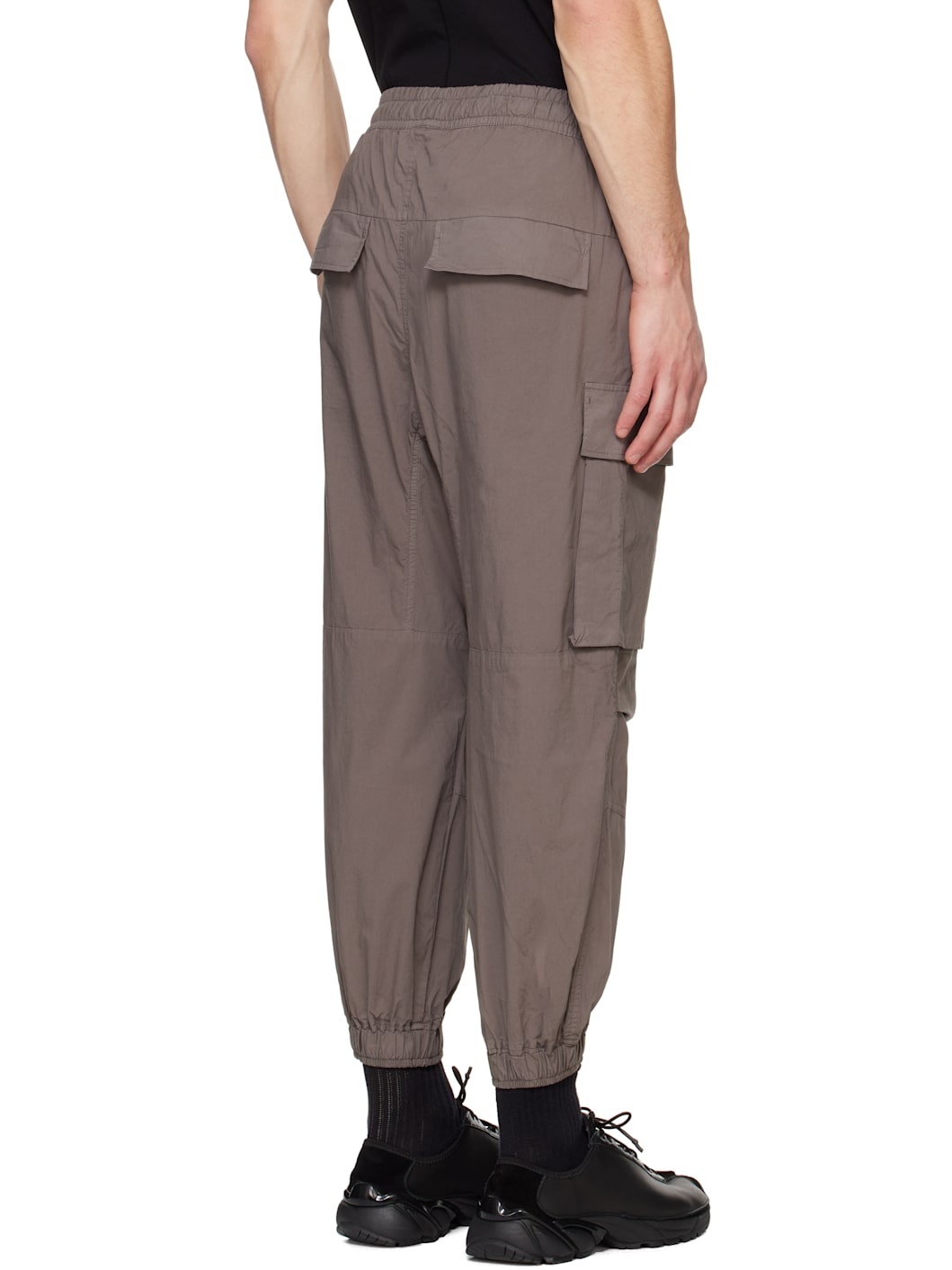 Gray M P 7 Cargo Pants - 3