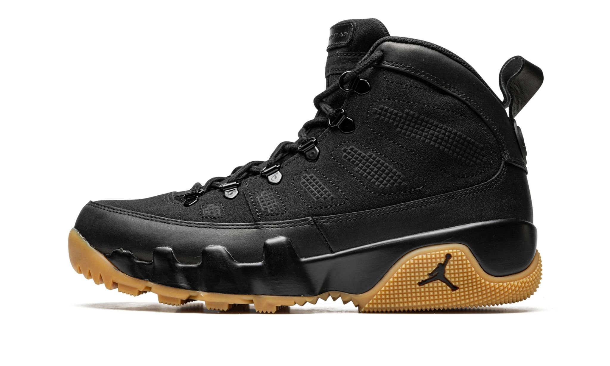 Air Jordan 9 Boot "Black / Gum" - 1