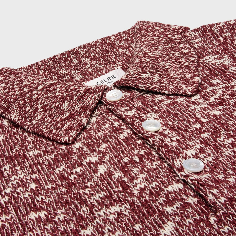 polo sweater IN mouline cotton 3