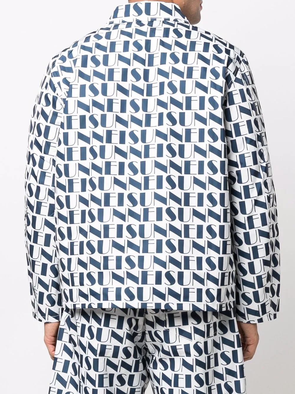 logo-print reversible jacket - 4