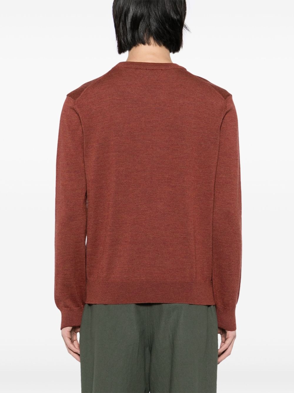 Bold Fox head patch regular jumper - 4