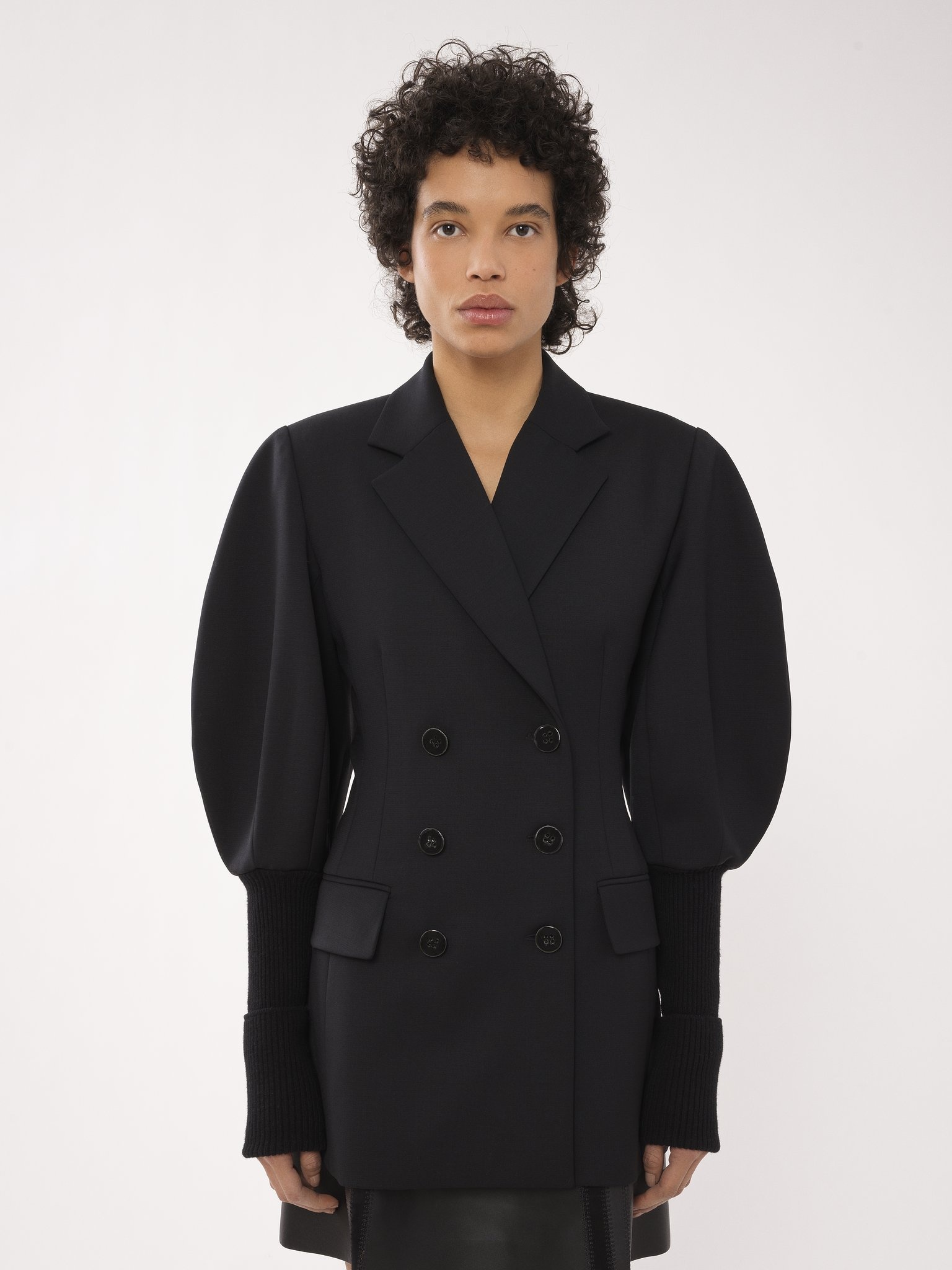 DOUBLE-BREASTED TAILORED JACKET - 3