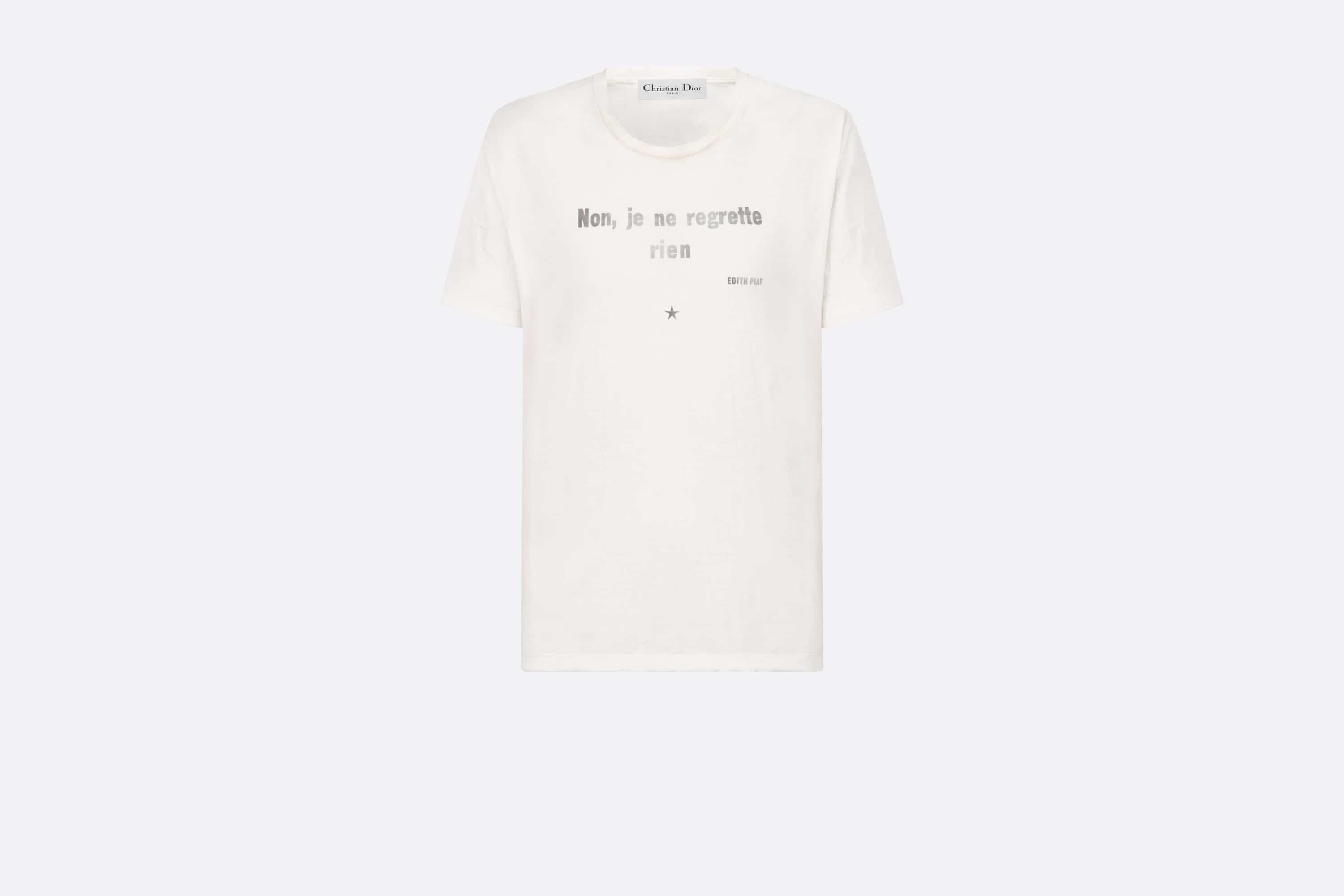 'Non Je Ne Regrette Rien' T-Shirt - 1