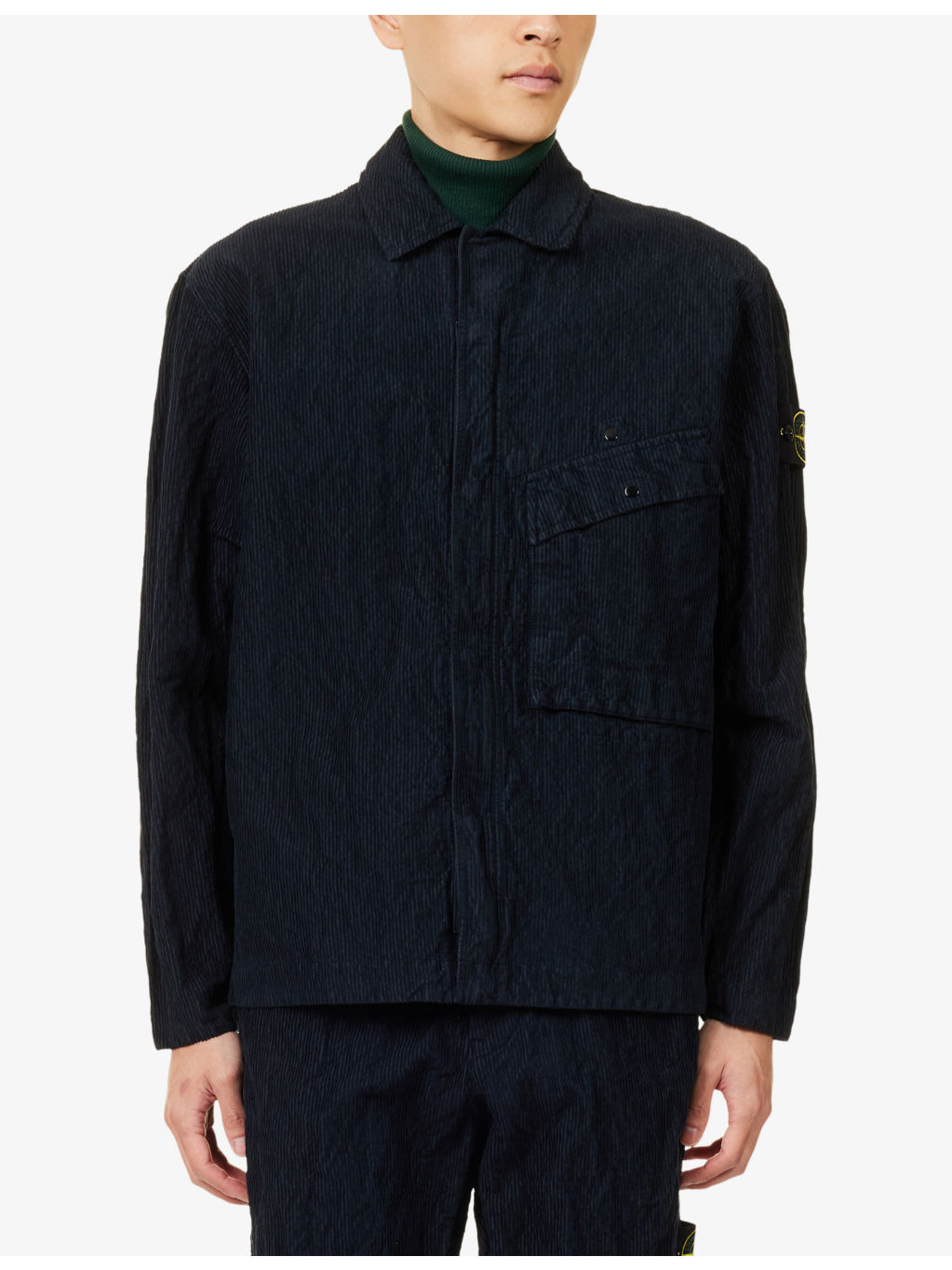 Wrinkled Corduroy Cotton-Blend Shirt - 3