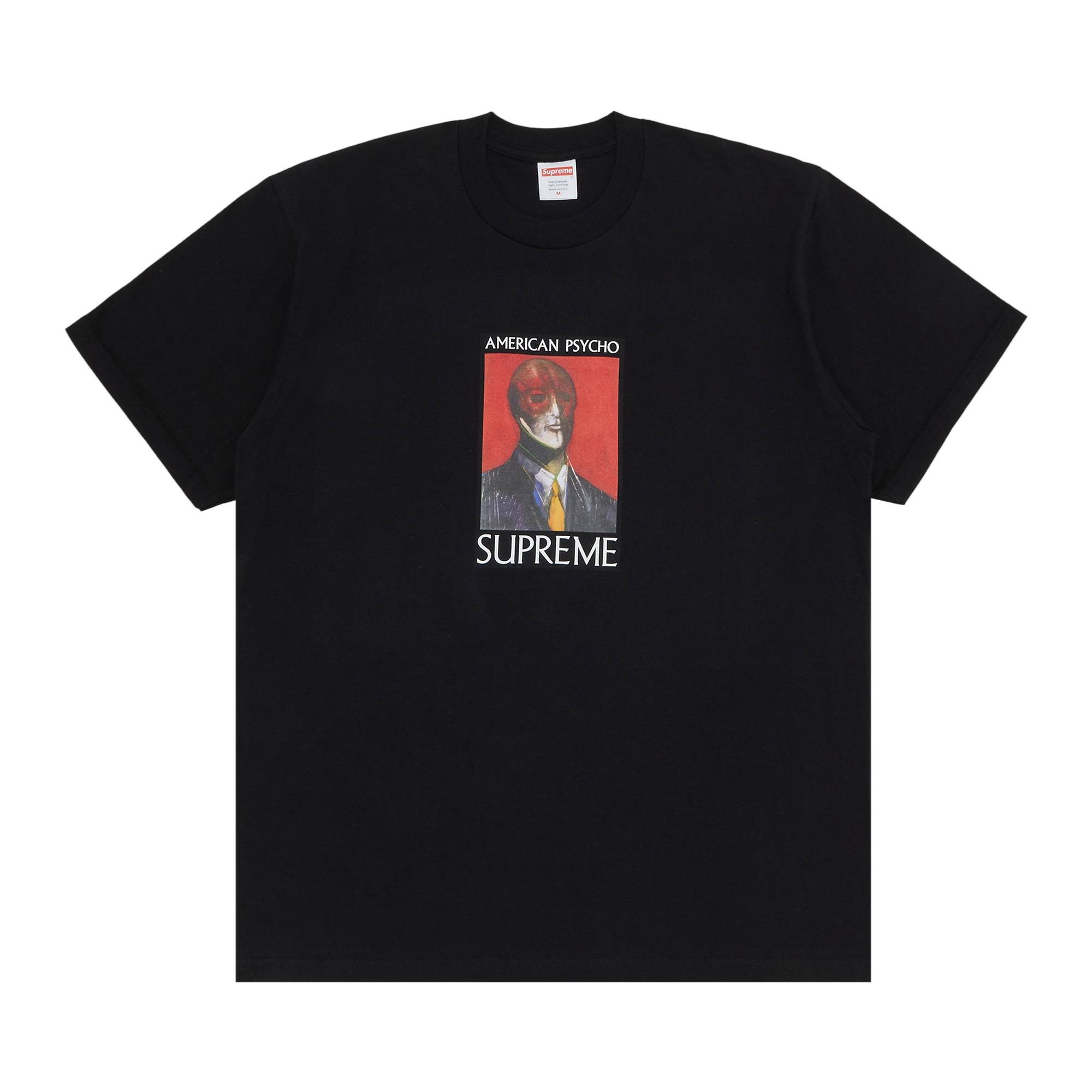 Supreme American Psycho Tee 'Black' - 1