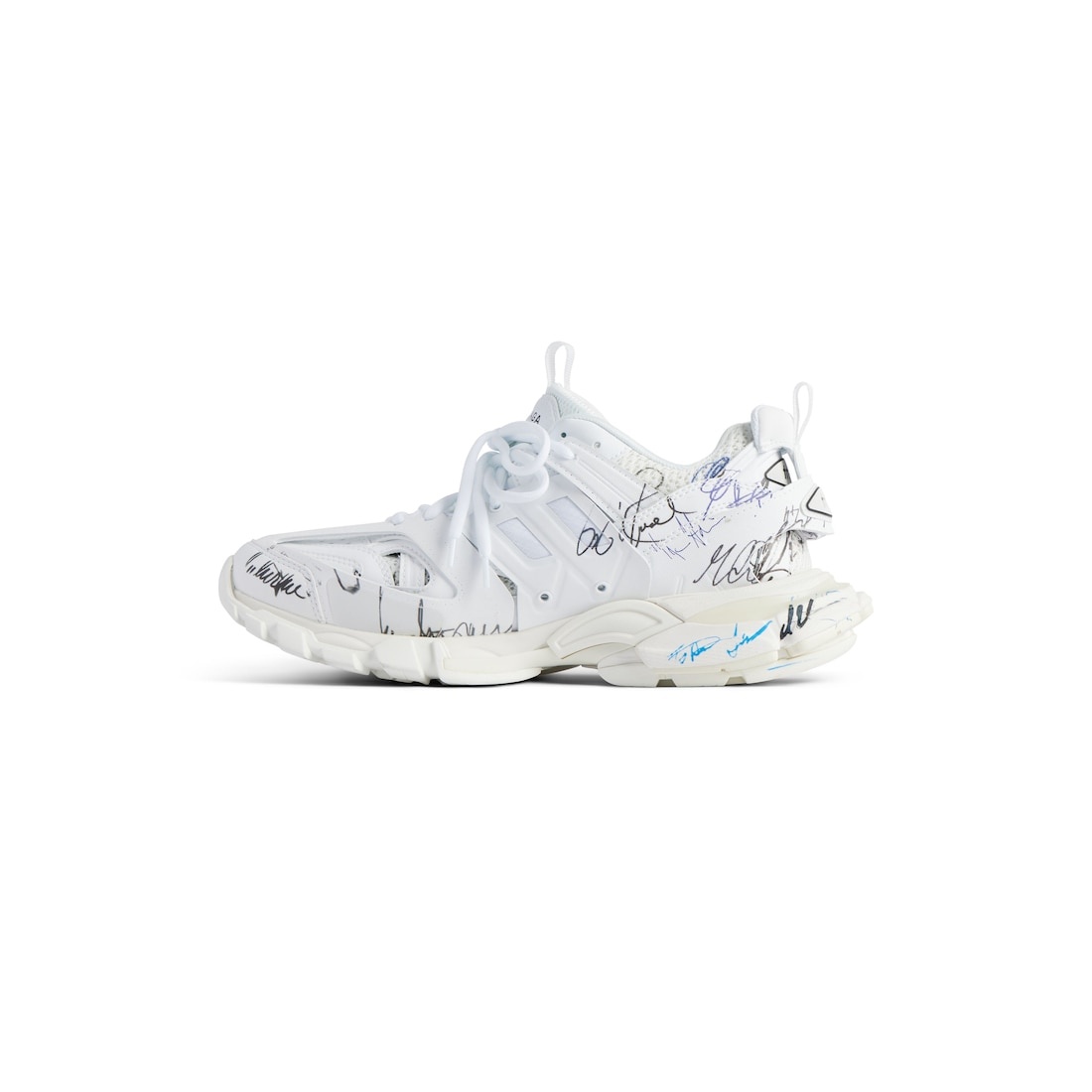 Women's Track Autographe Sneaker  in White/black/blue/red - 4