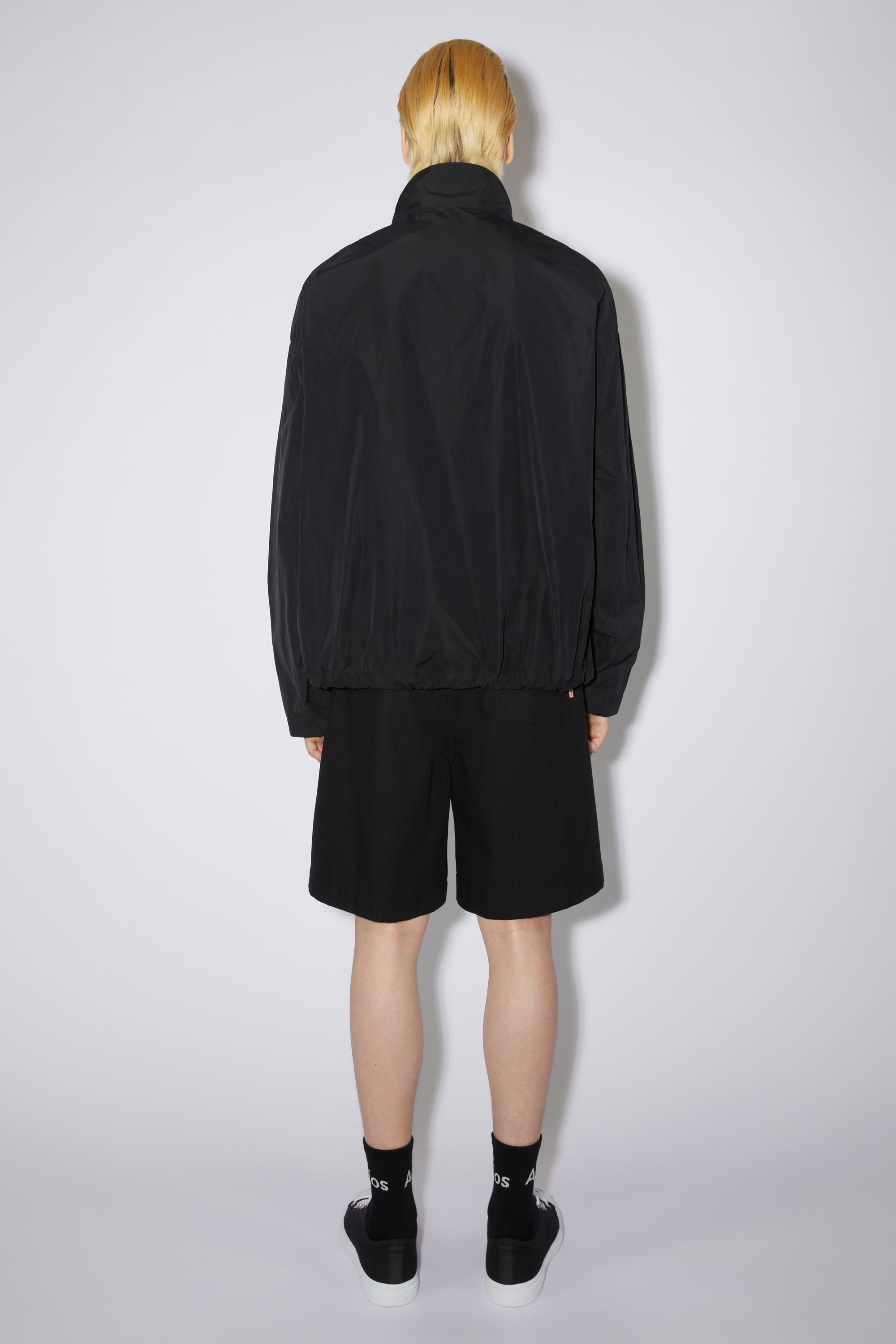 Zippered jacket - Black - 3