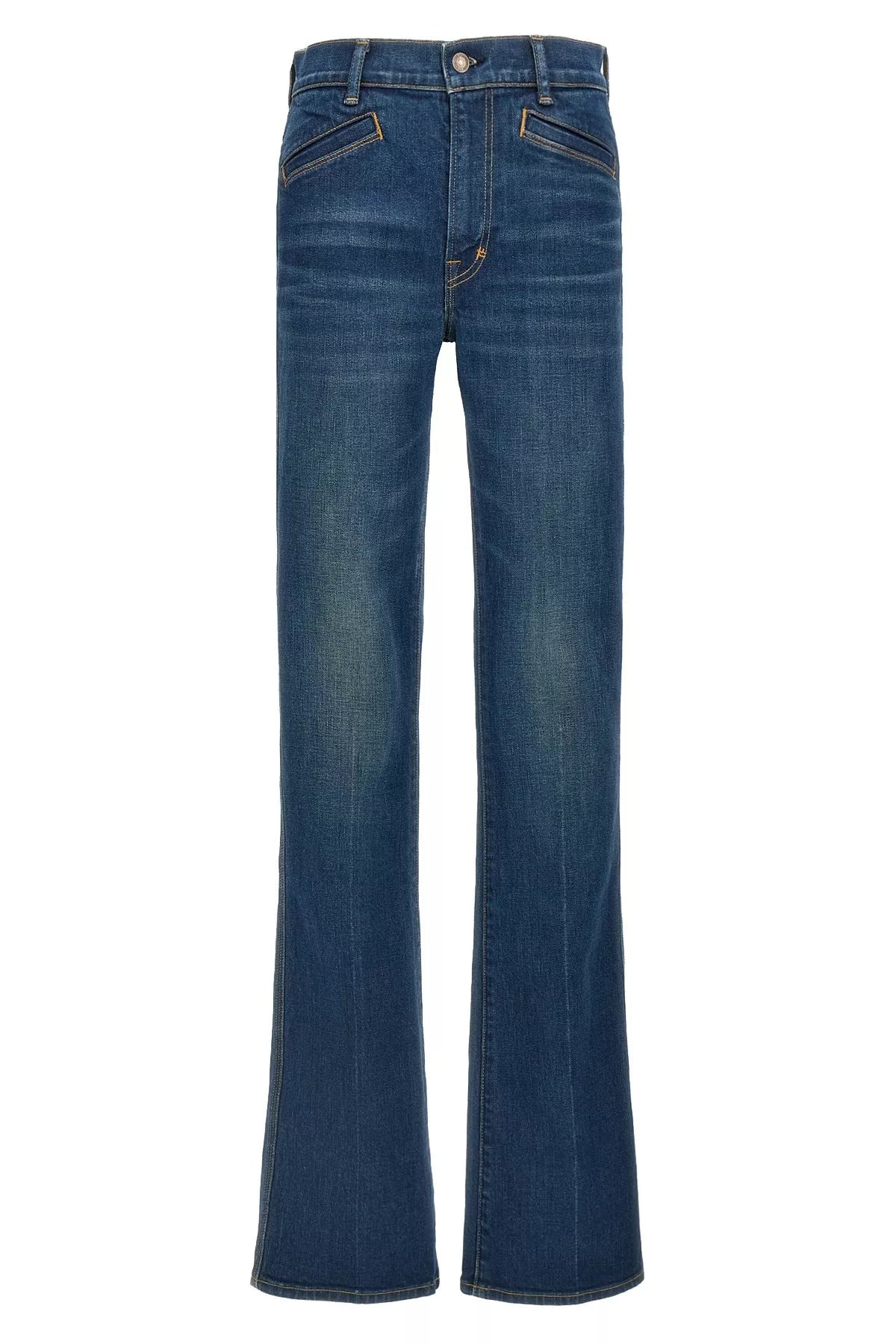 Tom Ford Women 'Stone Washed Denim Flare' Jeans - 1