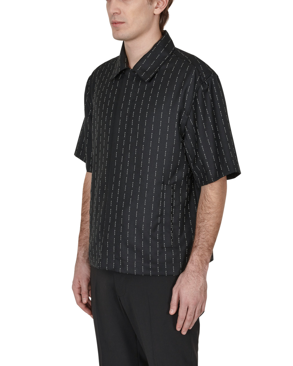 PINSTRIPE S/S SHIRT - 3