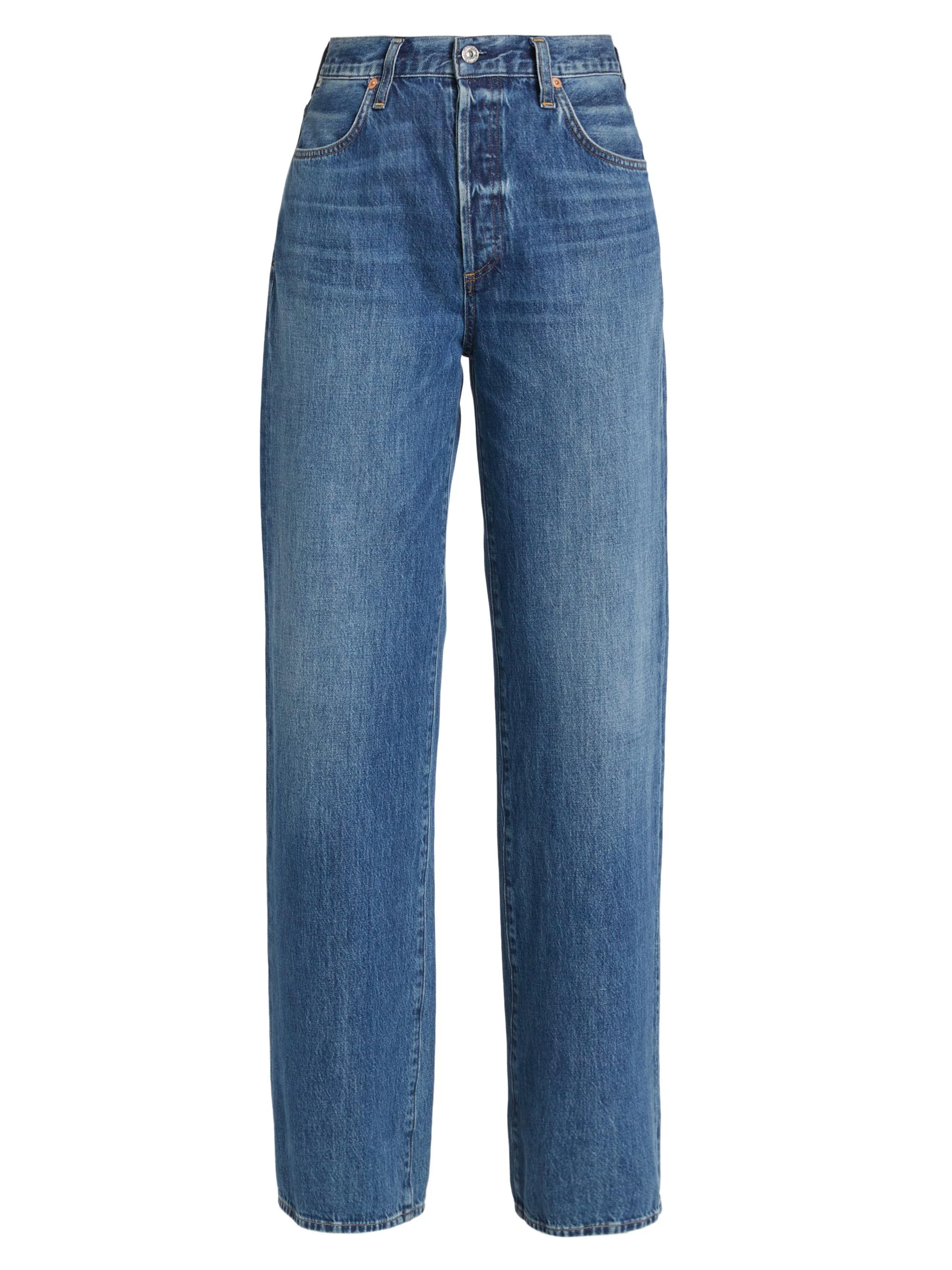 Women's Annina High-Rise Rigid Wide-Leg Jeans - Pinnacle Indigo - 1