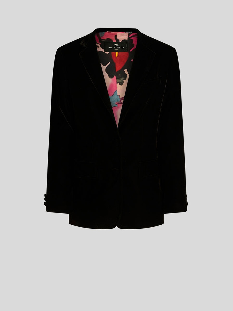 VELVET OVERSIZE JACKET 1