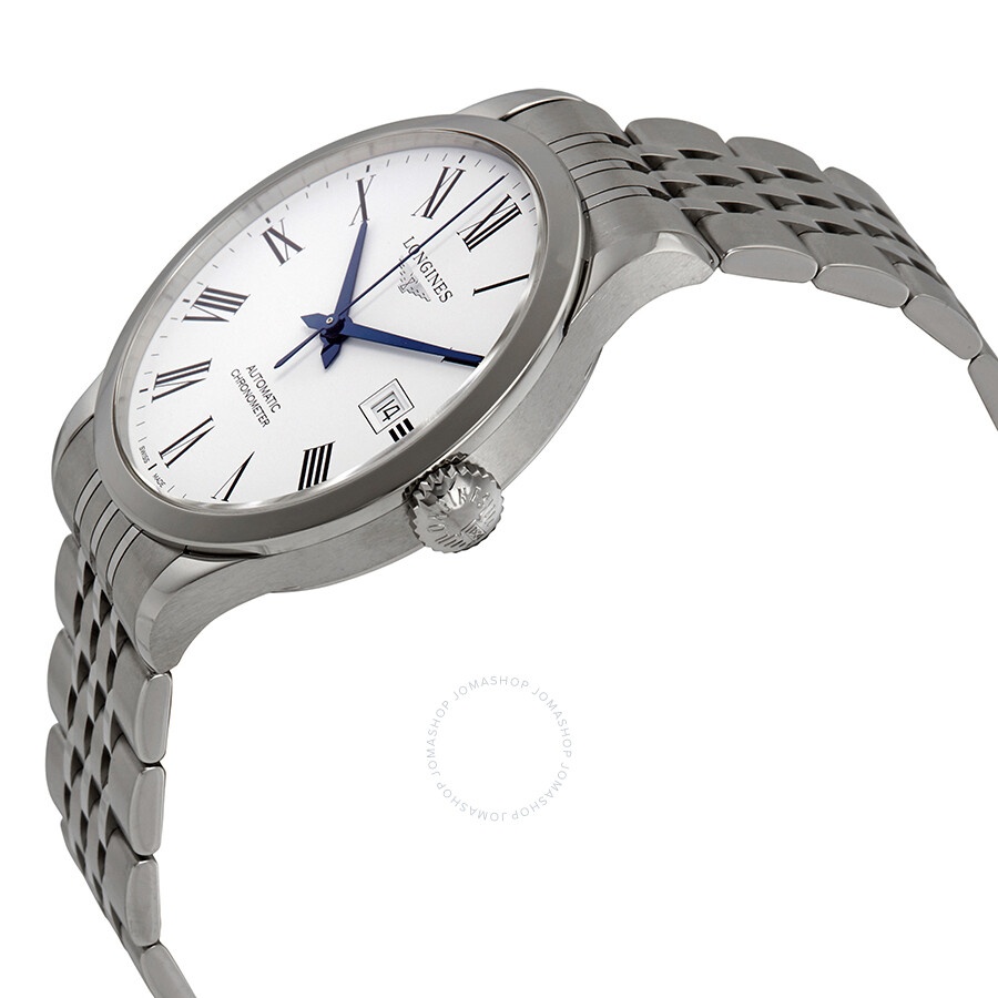 Longines Record Automatic White Dial Men's Watch L28214116 - 2