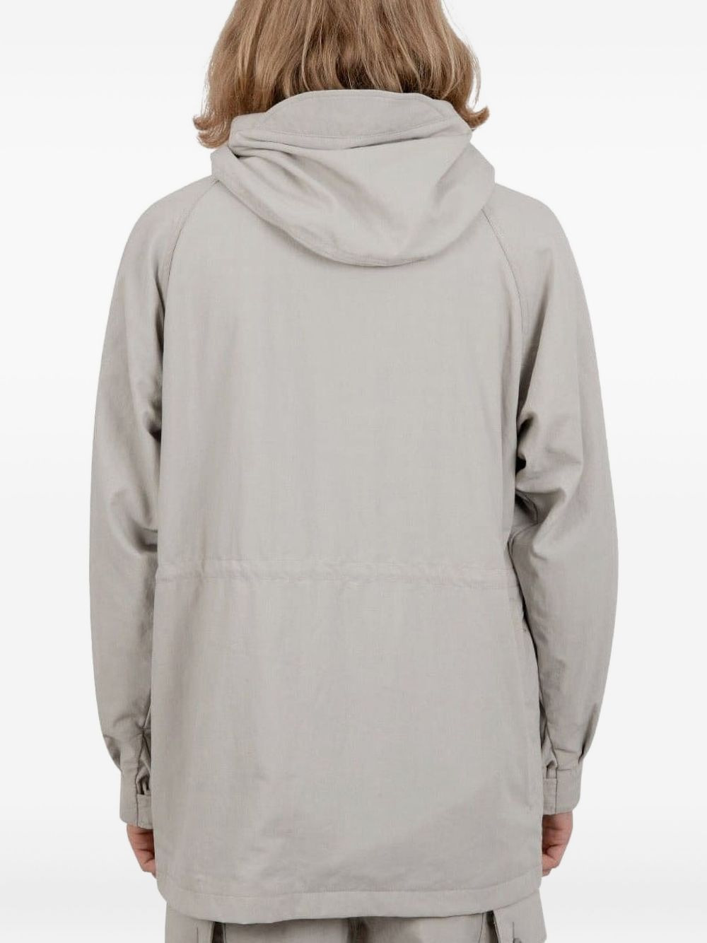 hooded multi-pocket jacket - 3