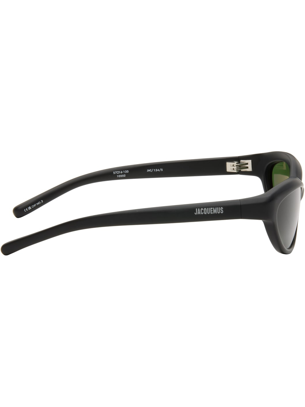 Black 'The Curvo' Sunglasses - 2