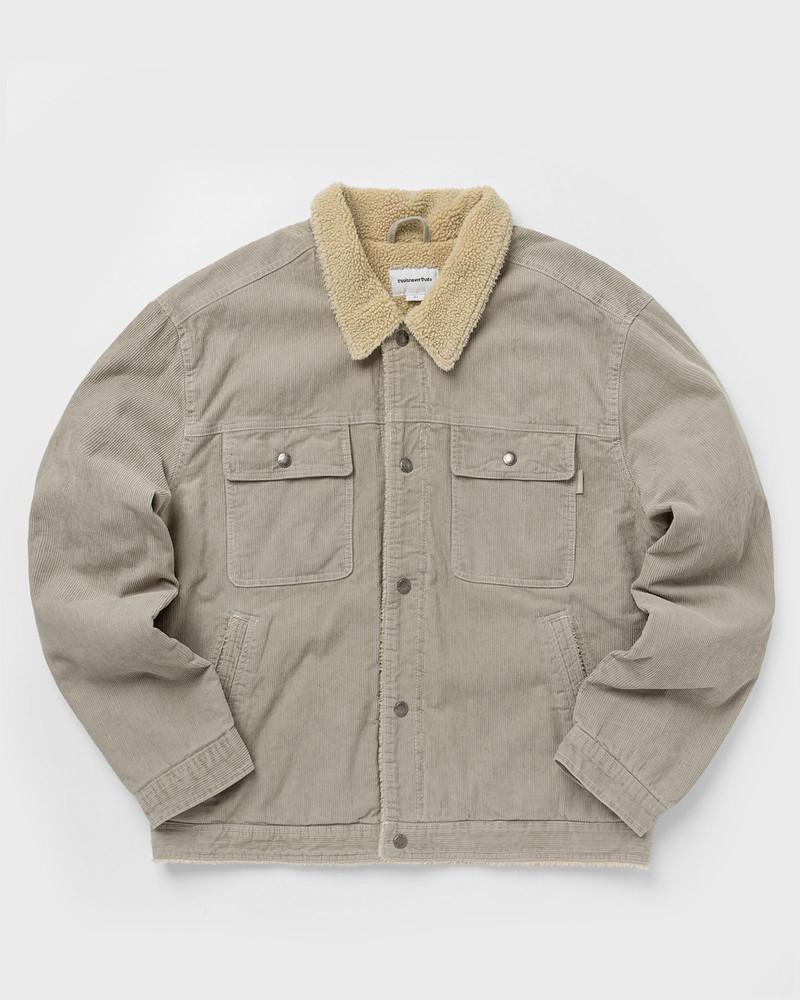 Sherpa Lined Corduroy Trucker Jacket 1