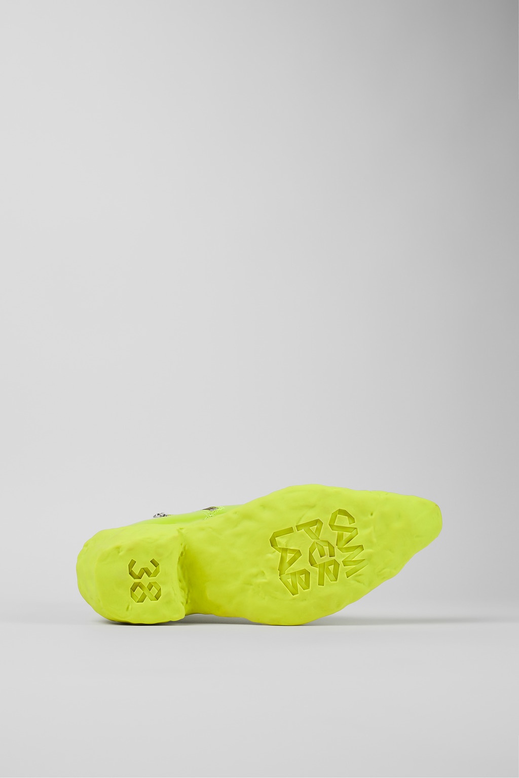 Green Leather Zip Bootie - 5