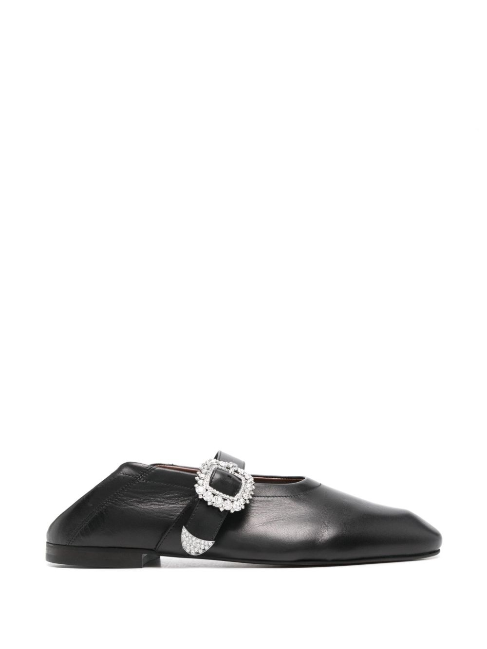 buckle-detail ballet flats - 5