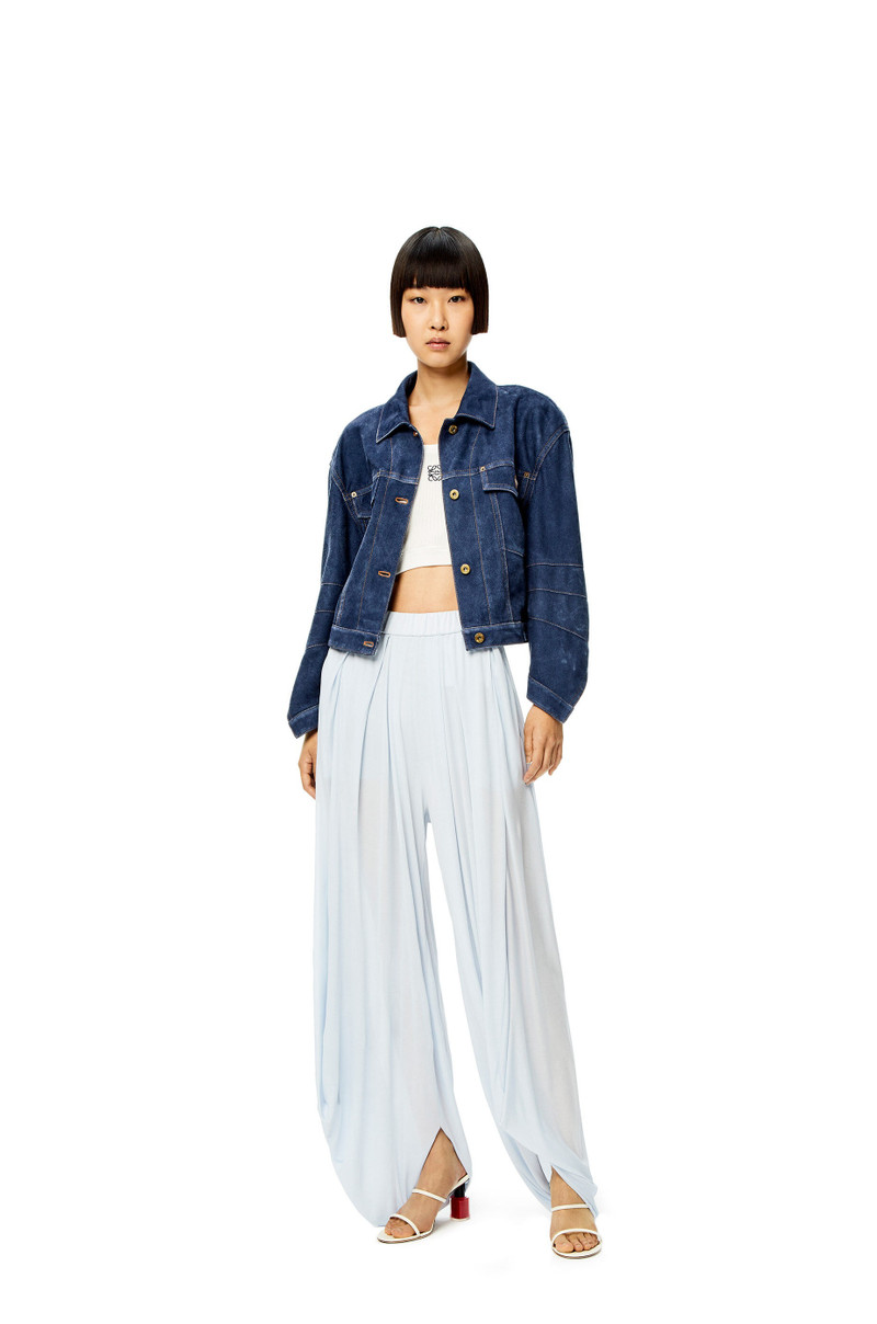 Loewe Twisted jacket in suede outlook