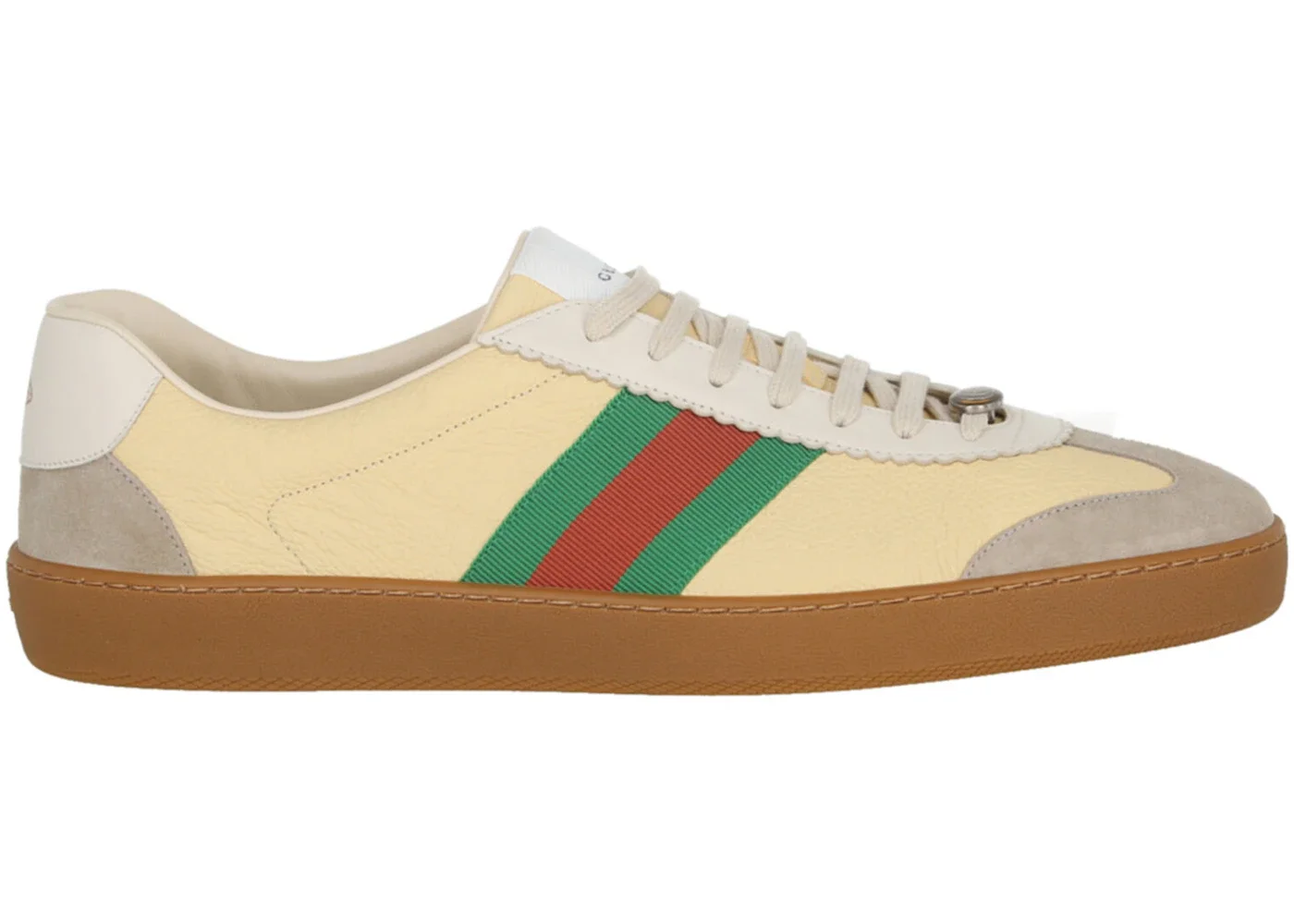 Gucci G74 Web Low Sneakers Oatmeal - 1