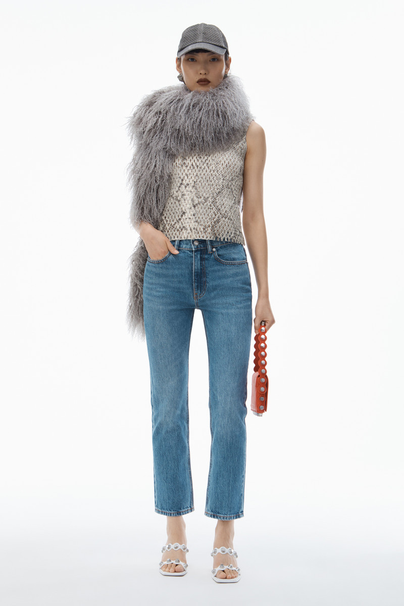 Alexander Wang High-Rise Stovepipe Jeans outlook