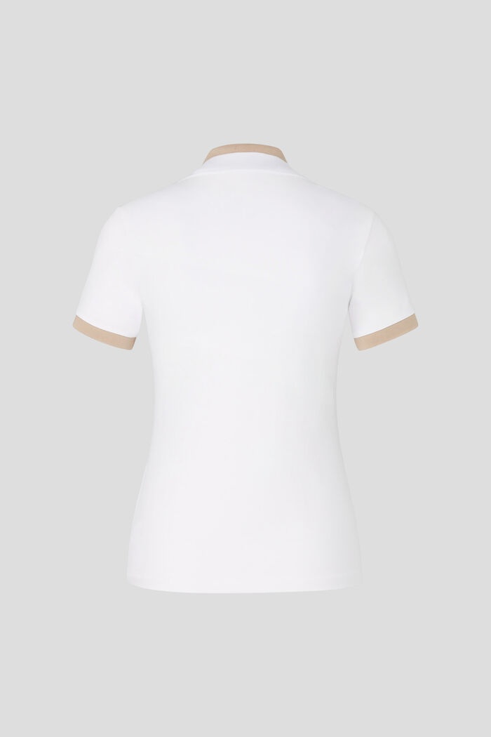 Luma Functional polo shirt in White/beige - 5