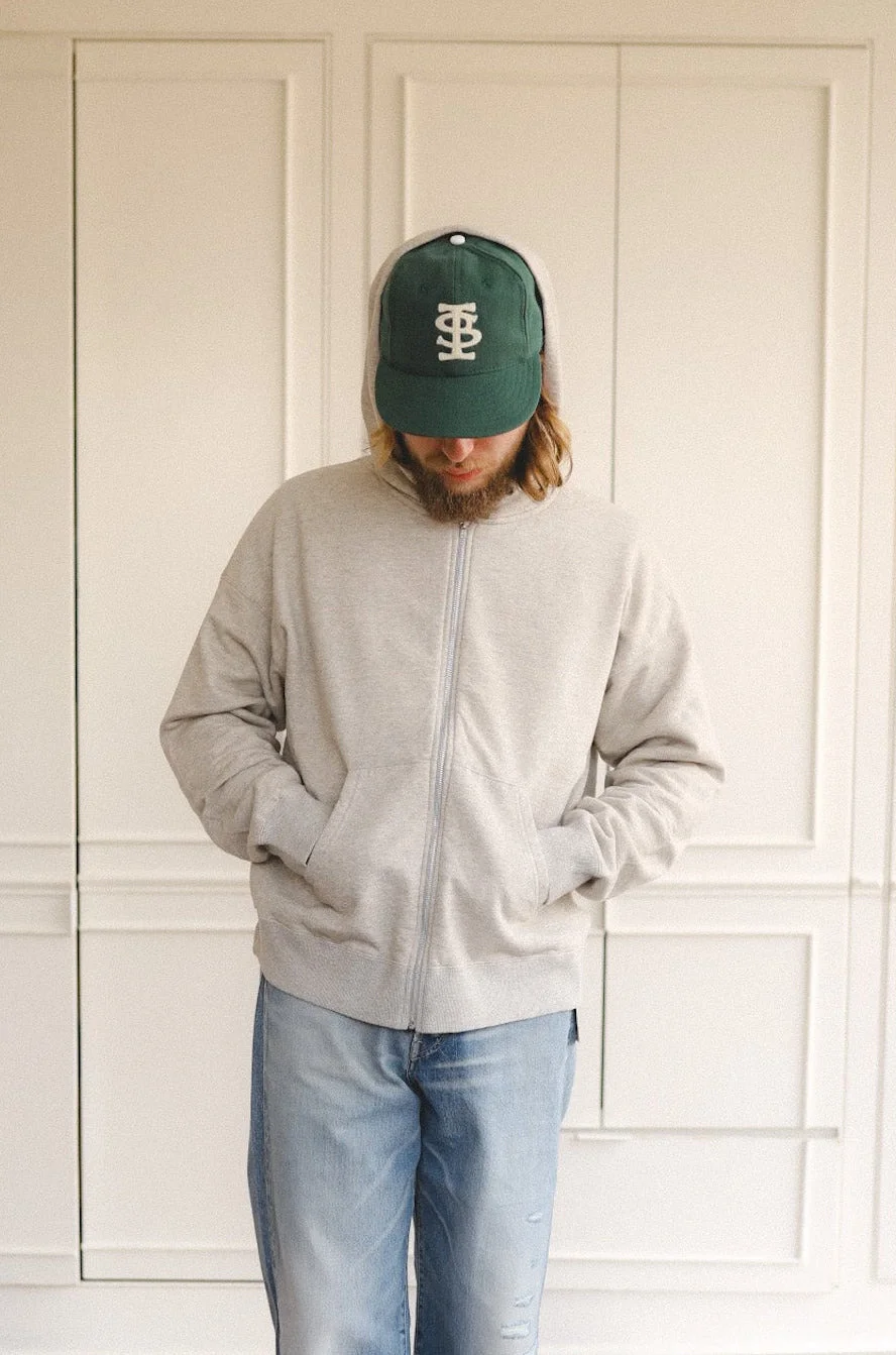 VISVIM JUMBO SB DUAL HOODIE F.Z.- GREY - 1