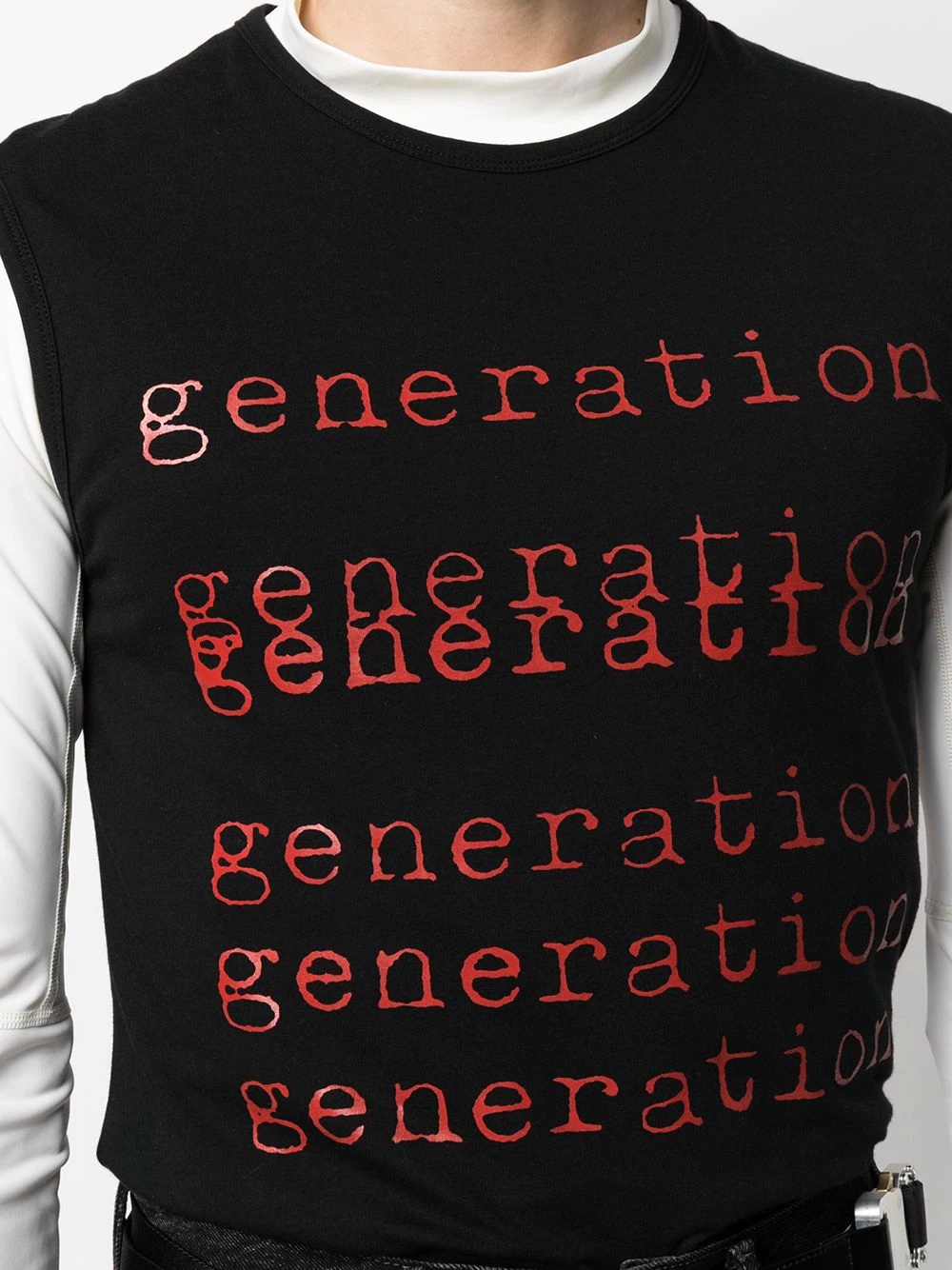 generation print vest - 2