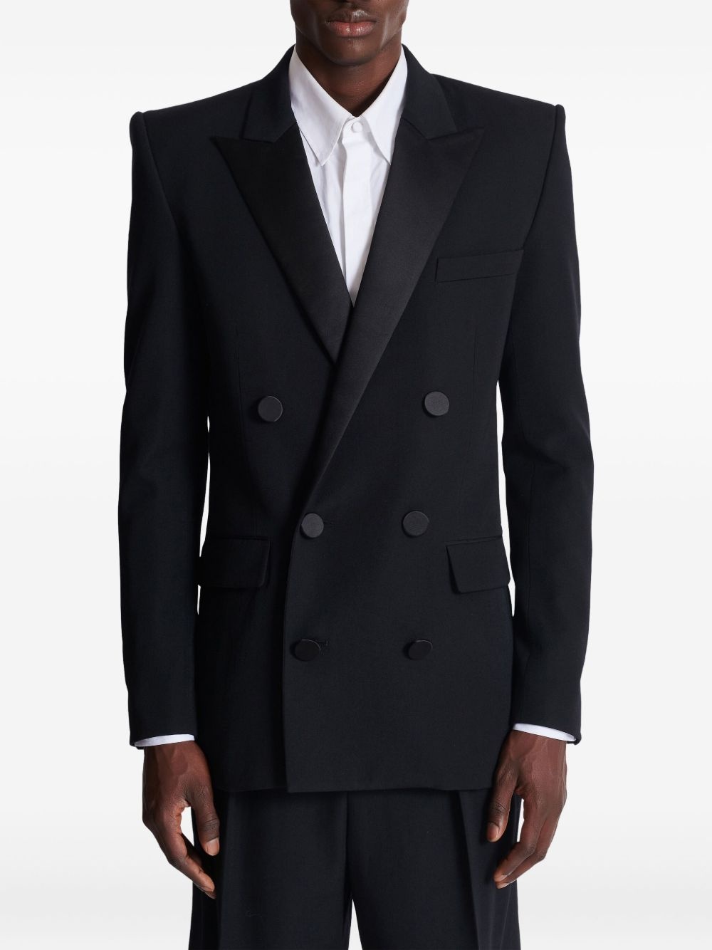cotton blazer - 3