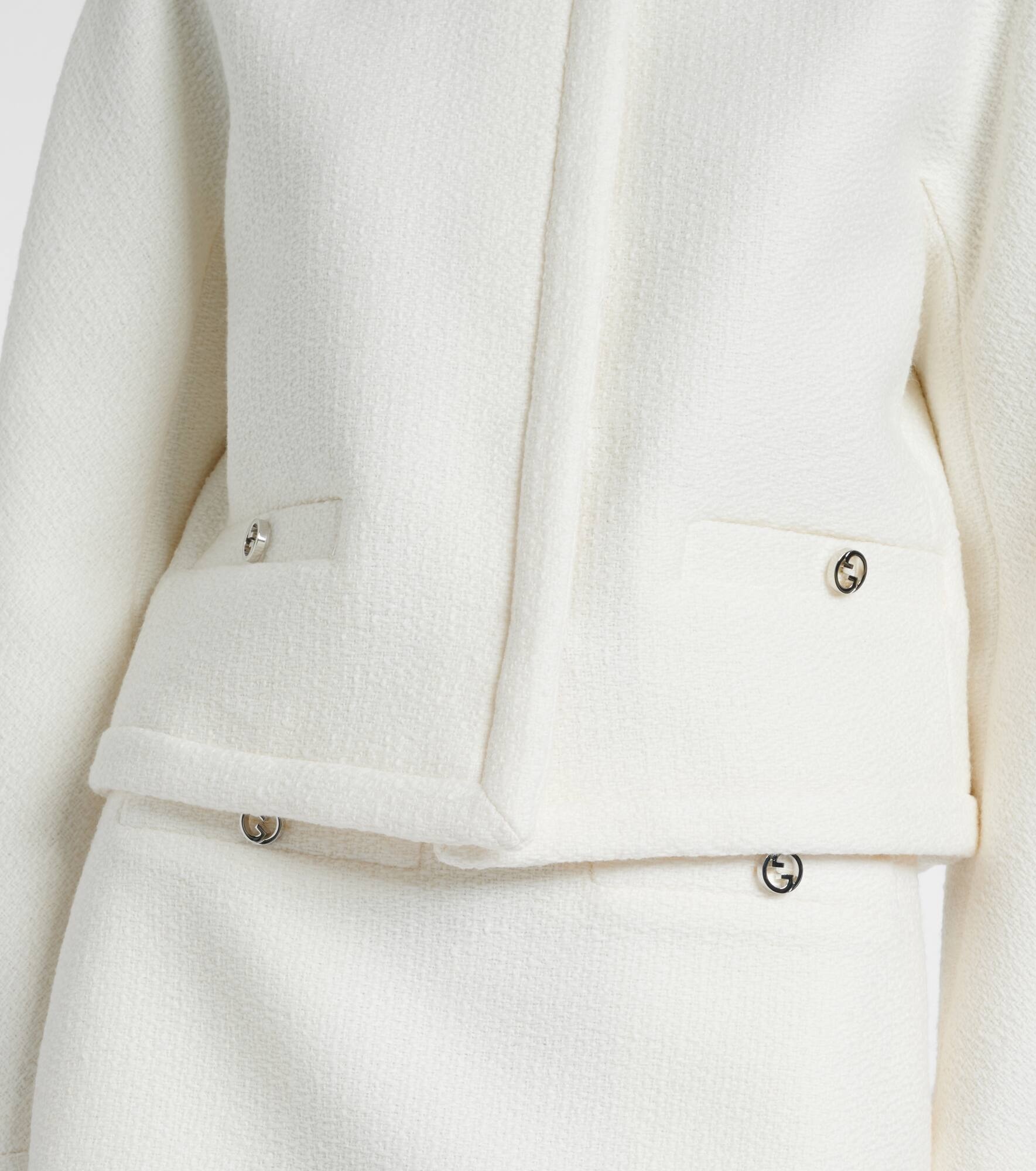 Interlocking G wool-blend bouclé jacket - 5